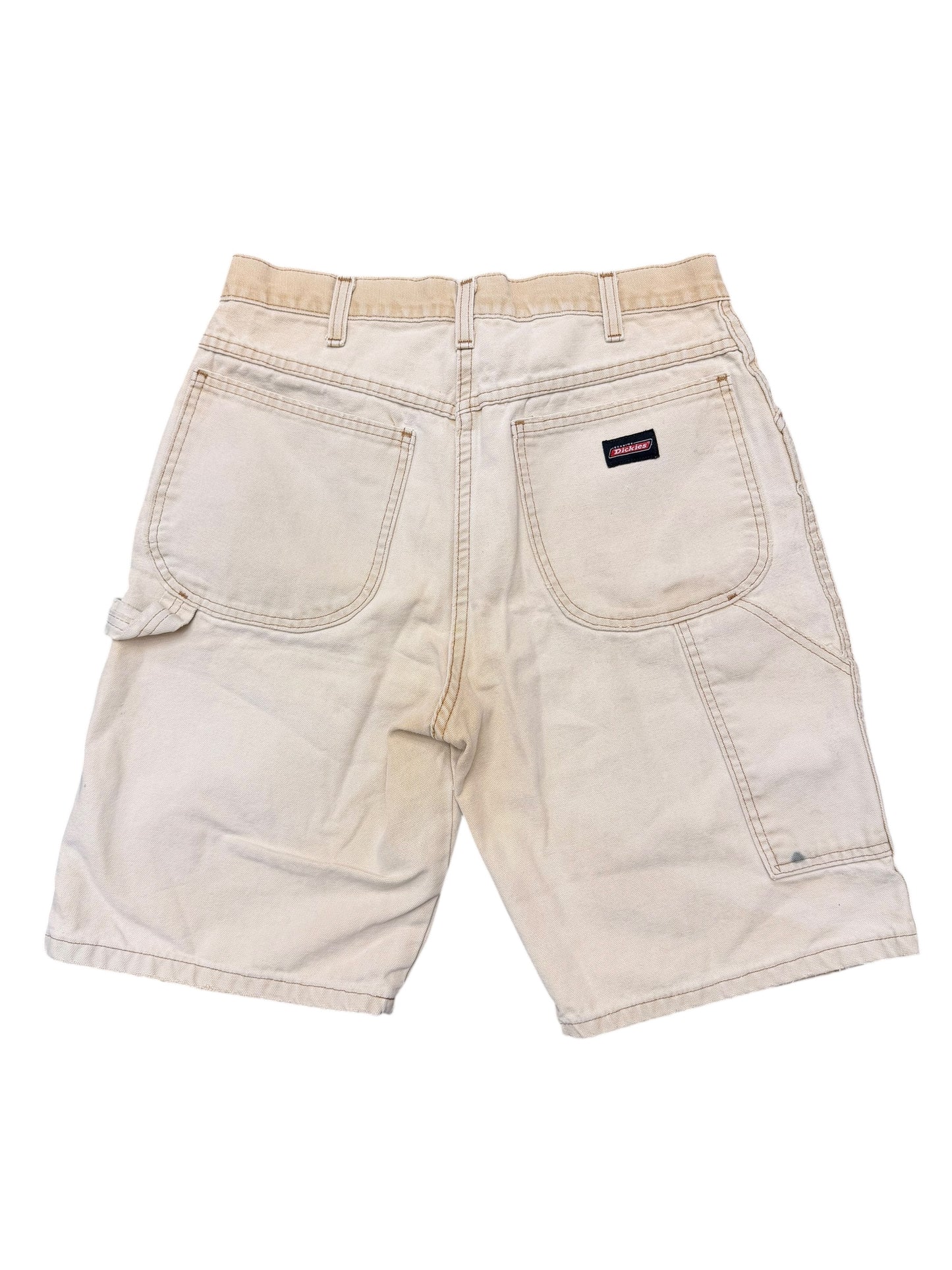 Dickies Khaki Canvas Cargo Shorts Size 32