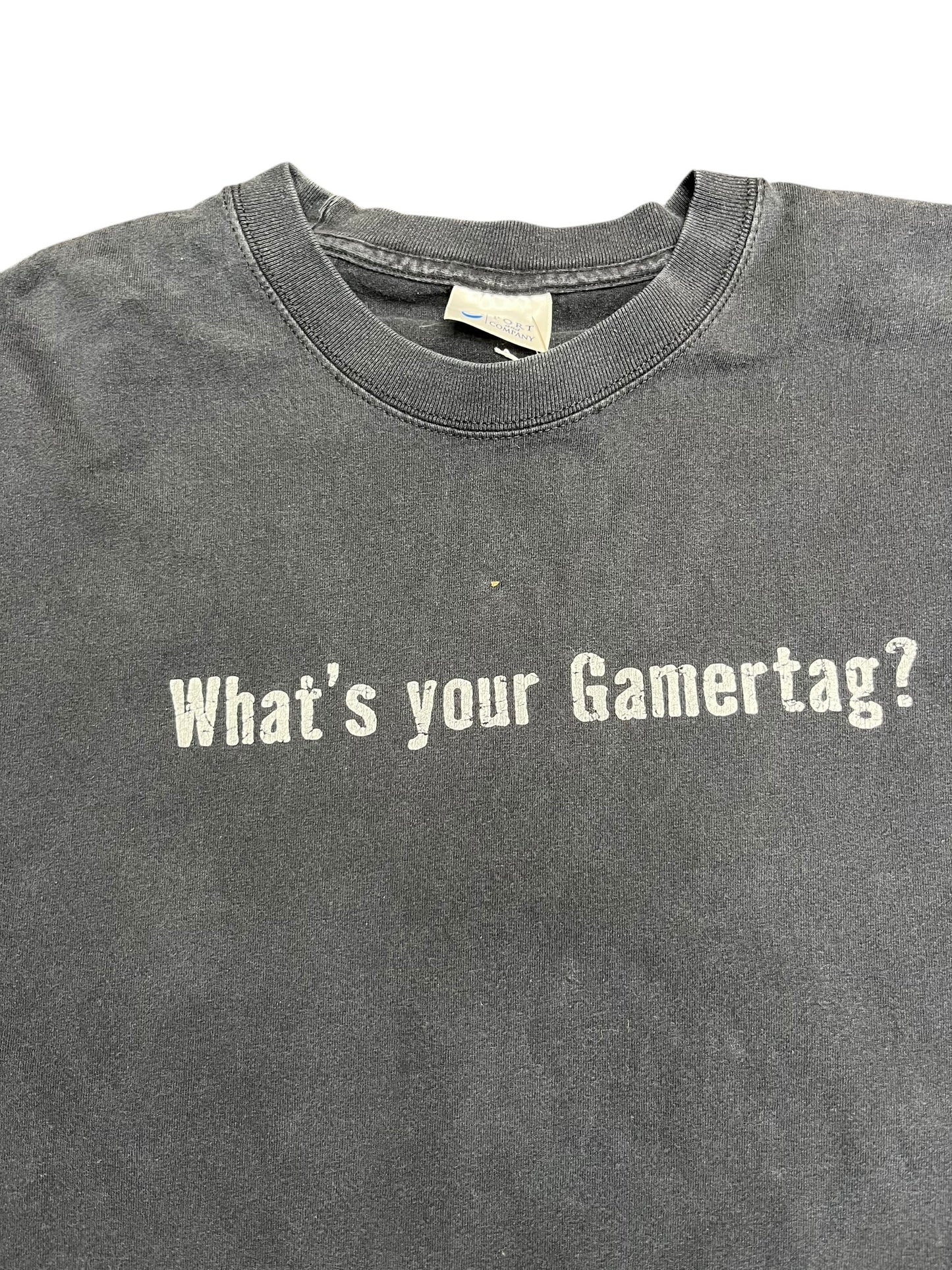 Vintage Xbox Live ' 'What's Your Gamertag?' Promo Tee Size XL