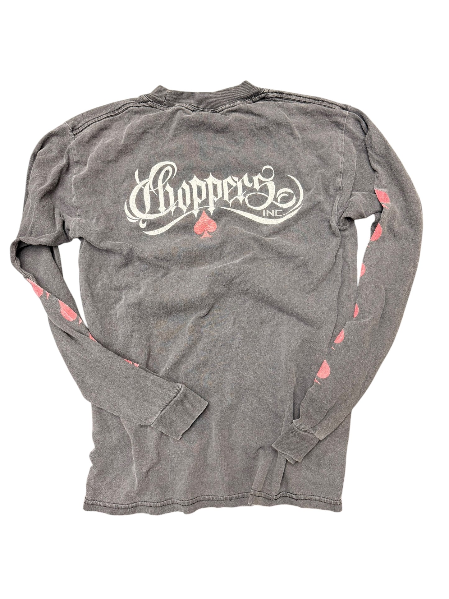 Y2K Choppers Inc Long Sleeve Biker Tee size Small