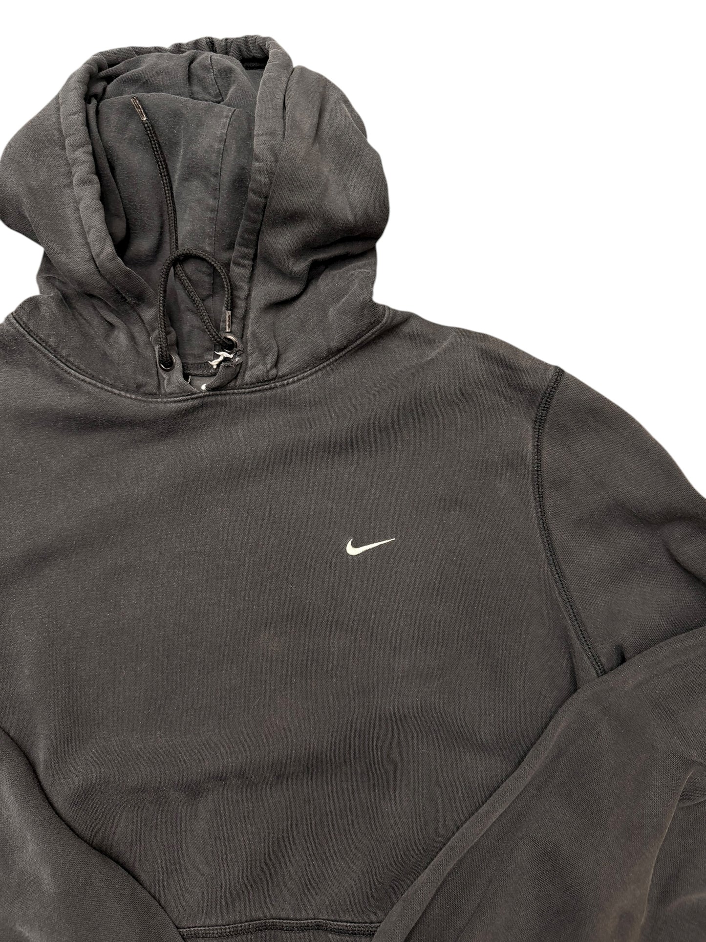 Nike Classic Check Hoodie Black Size XXL