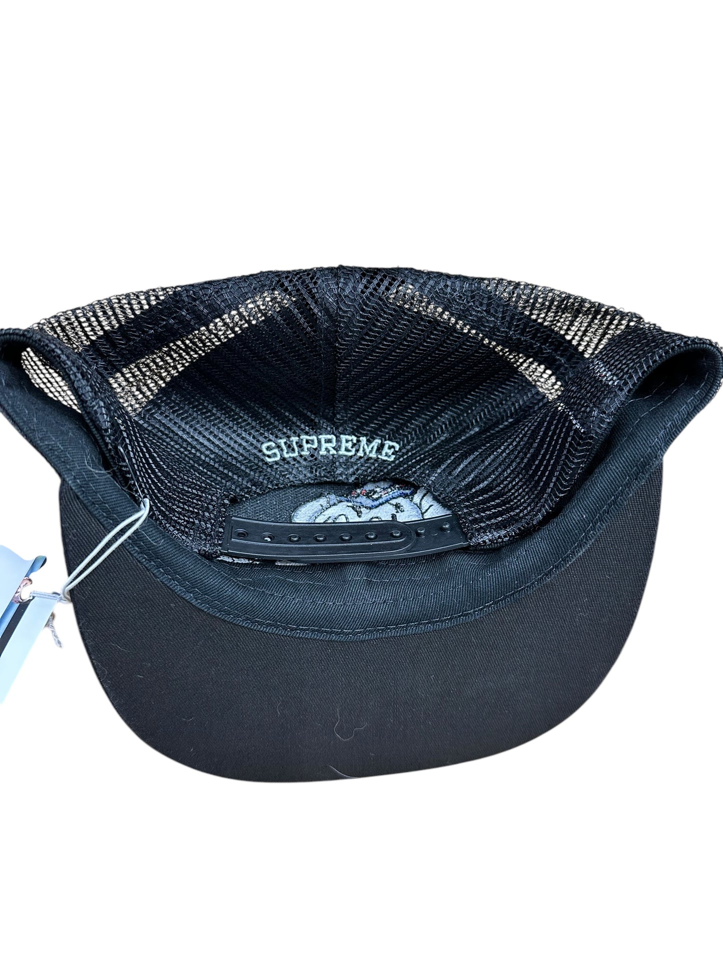 Supreme Elaphant Black Mesh Trucker Hat Snapback