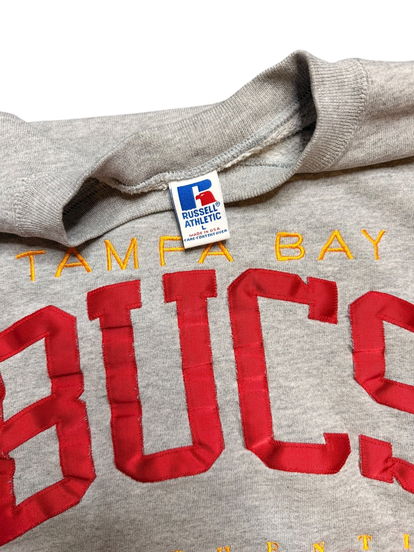Vintage Tampa Bay Buccaneers Pro Line Embroidered Crewneck Size Large