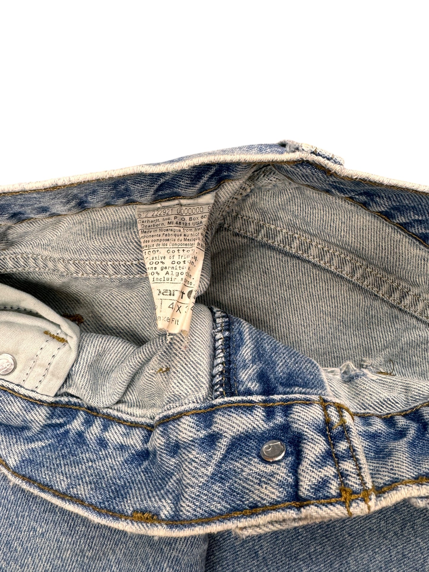 DEMIM CARHARTT PANTS 44X34