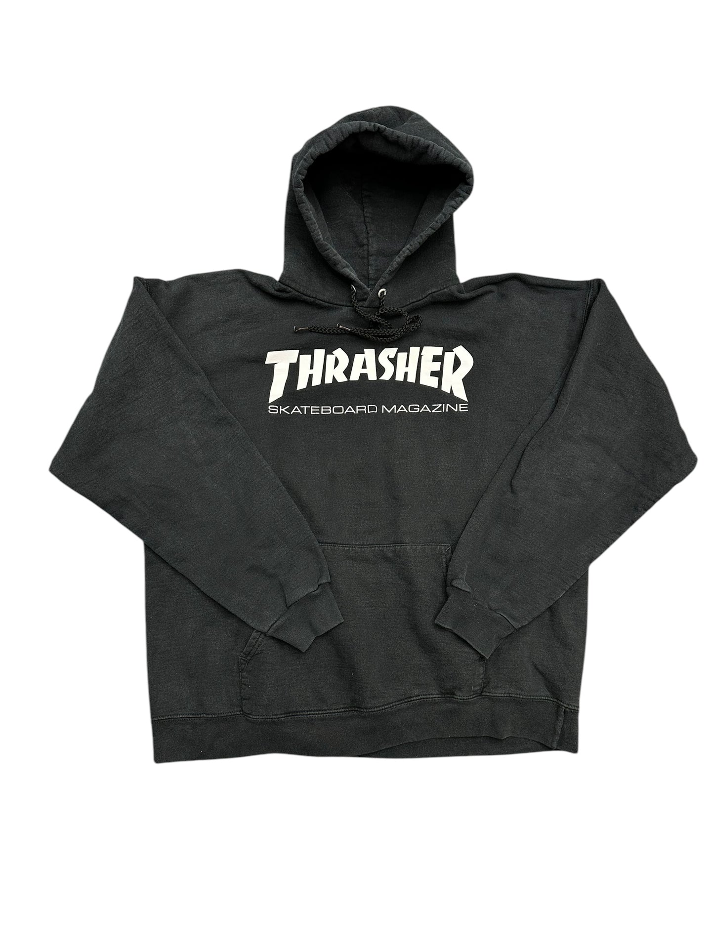 Y2K Thrasher Magazine Skateboard Hoodie Size L