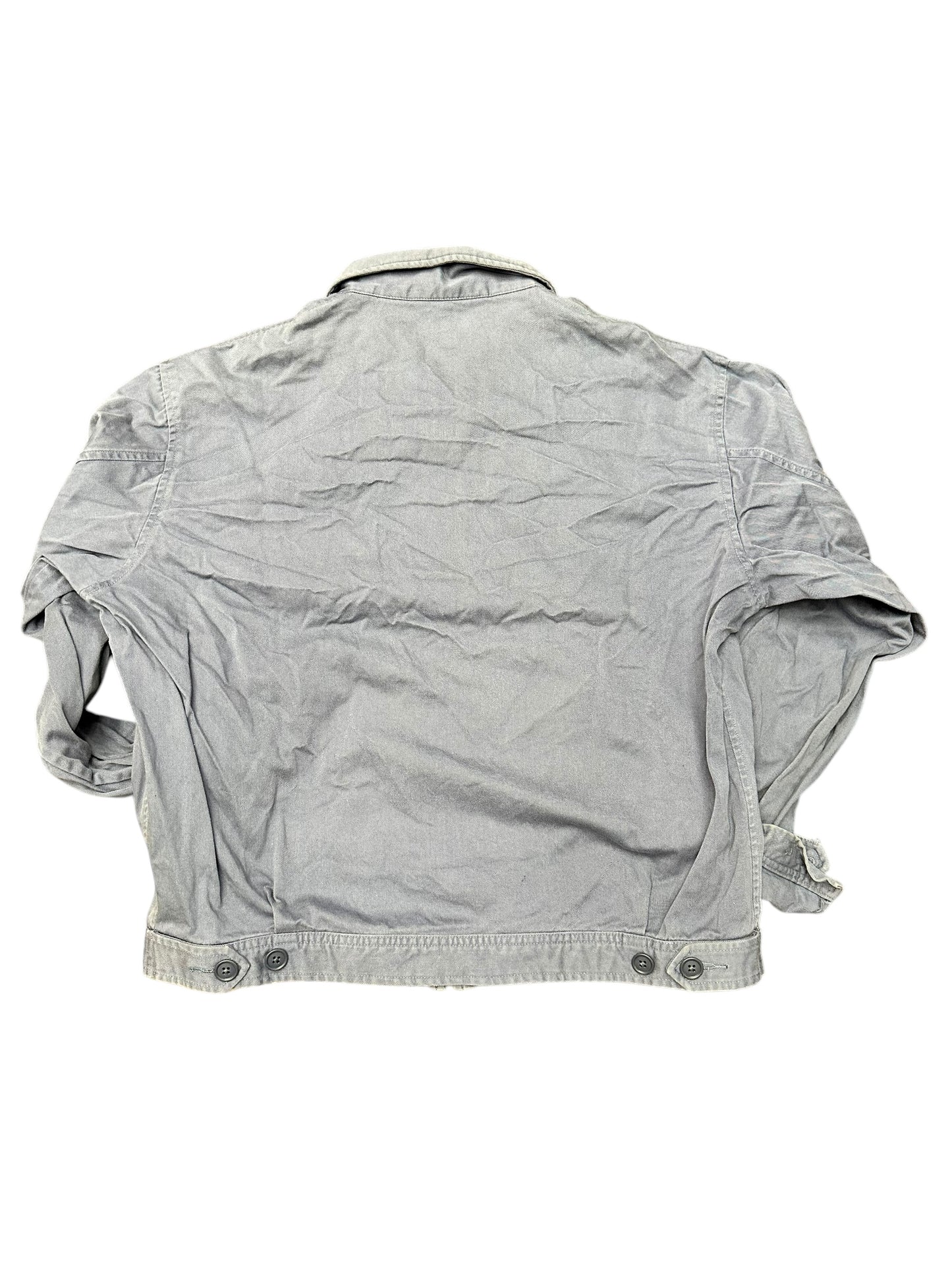 Vintage 90s Polo Ralph Lauren Light Blue Zip Up Jacket Size Large