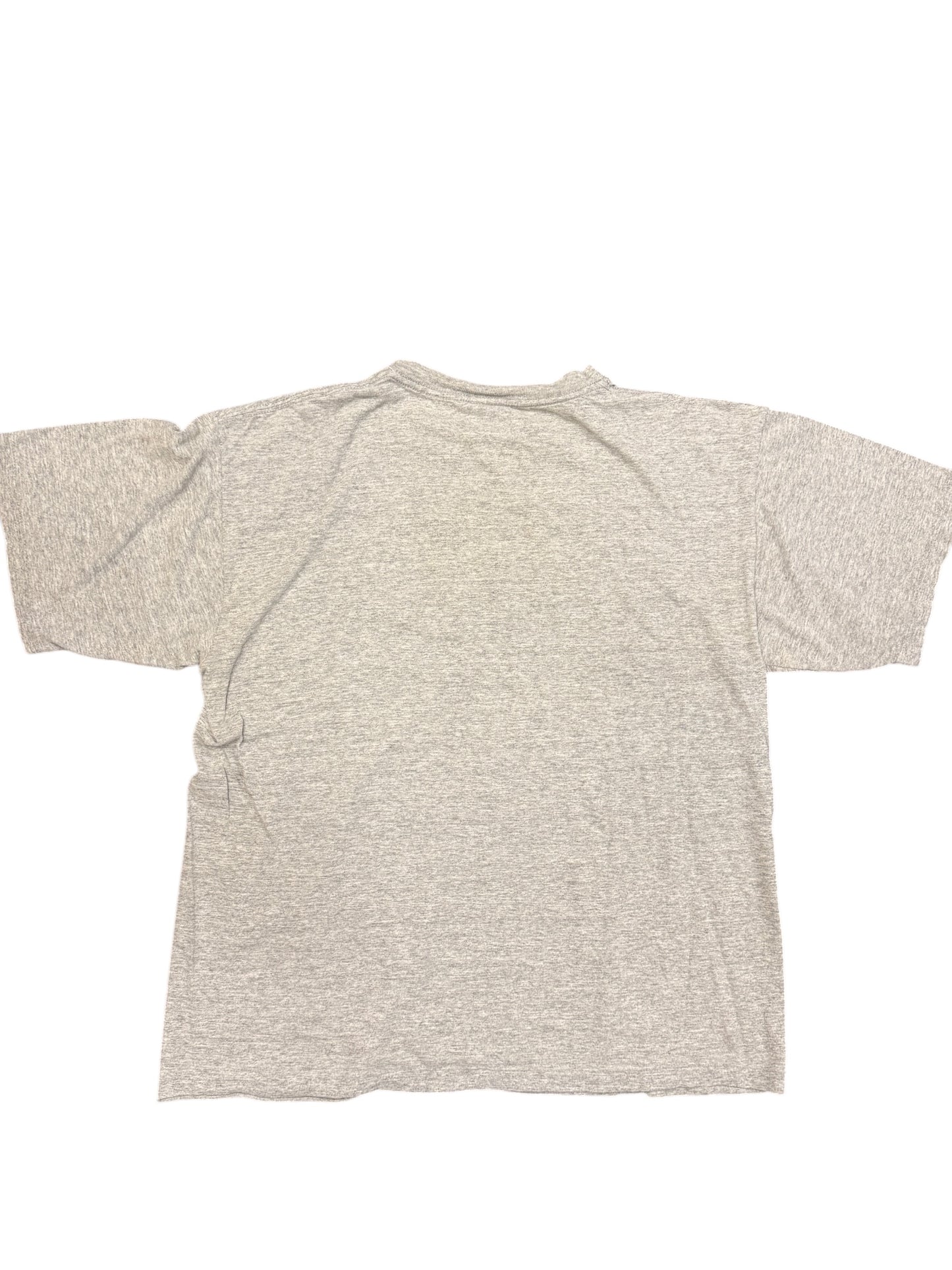 Vintage Tampa Bay Devil Rays Wave Script Grey Tee Size L/XL