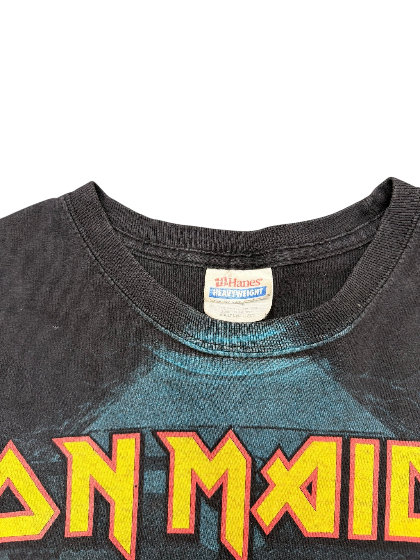 Y2K Iron Maiden Powerslave AOP Band Tee Size Large