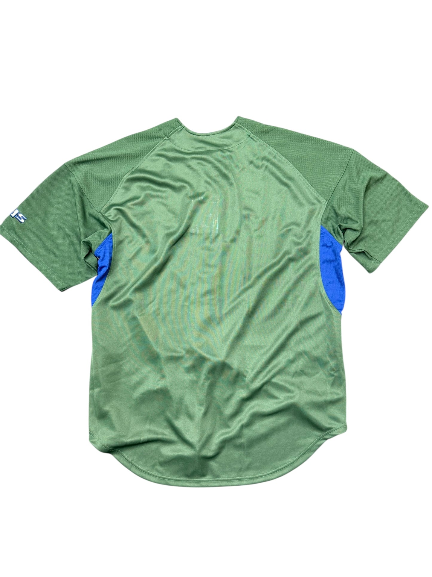 Vintage Nike Devil Rays Alternate American League Green Jersey size Large