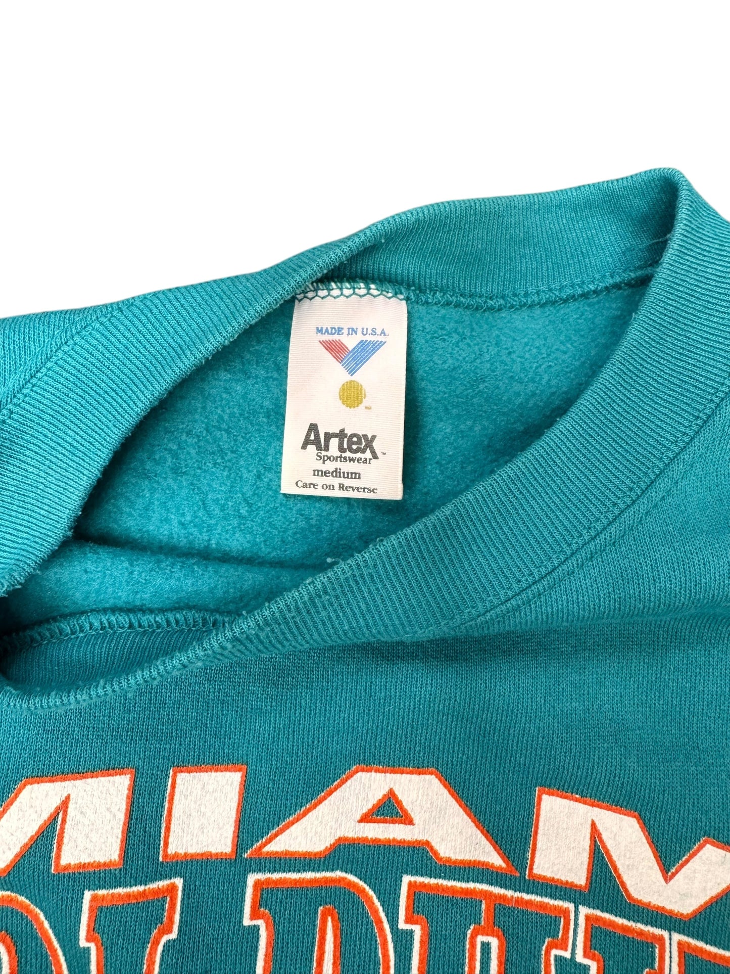 Miami Dolphin Crewneck Size M