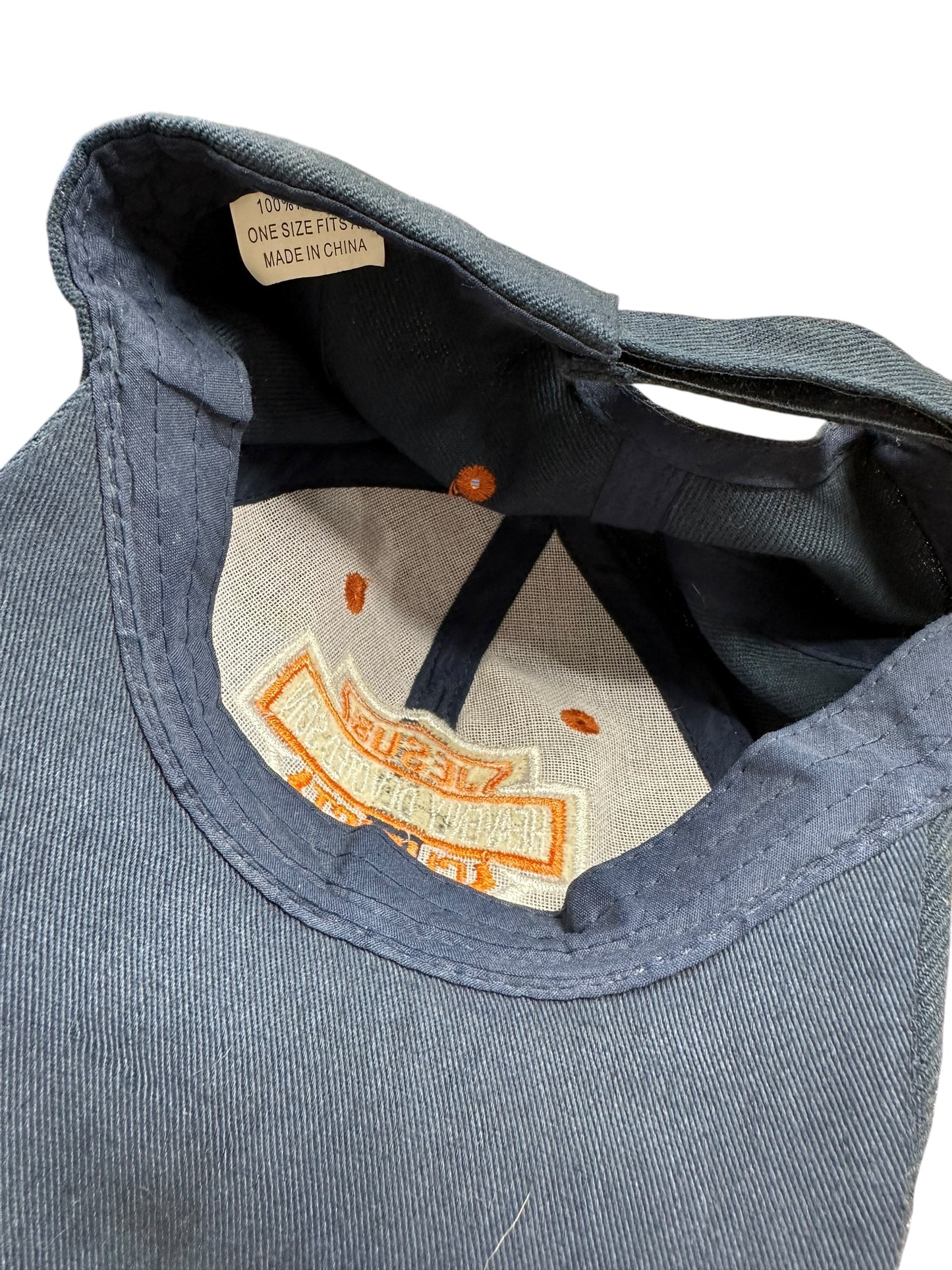 Harley Davidson x Jesus Christ Collab Flame Embroidered Hat