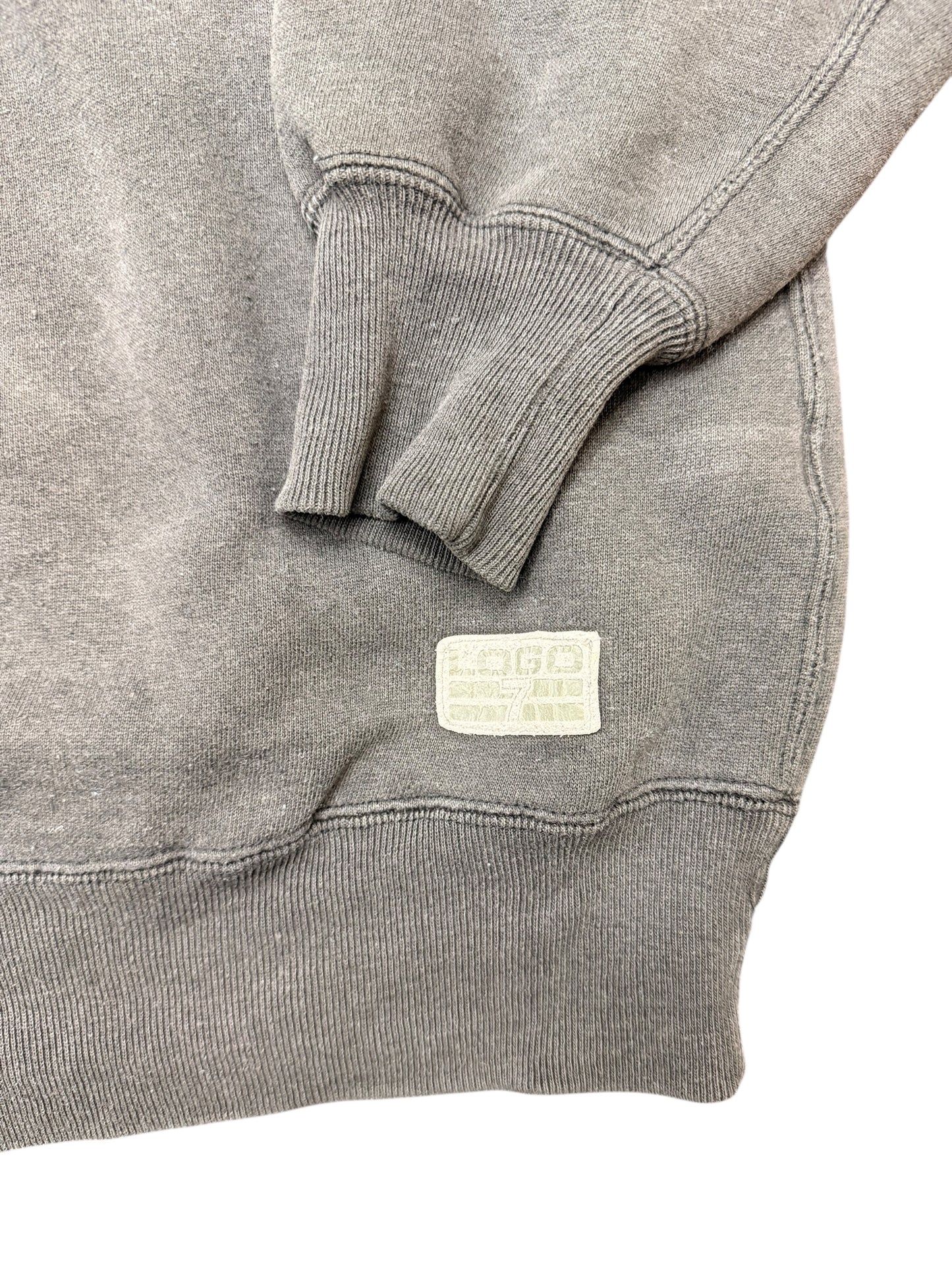 Vintage Raiders Faded Black Crewneck Size Medium