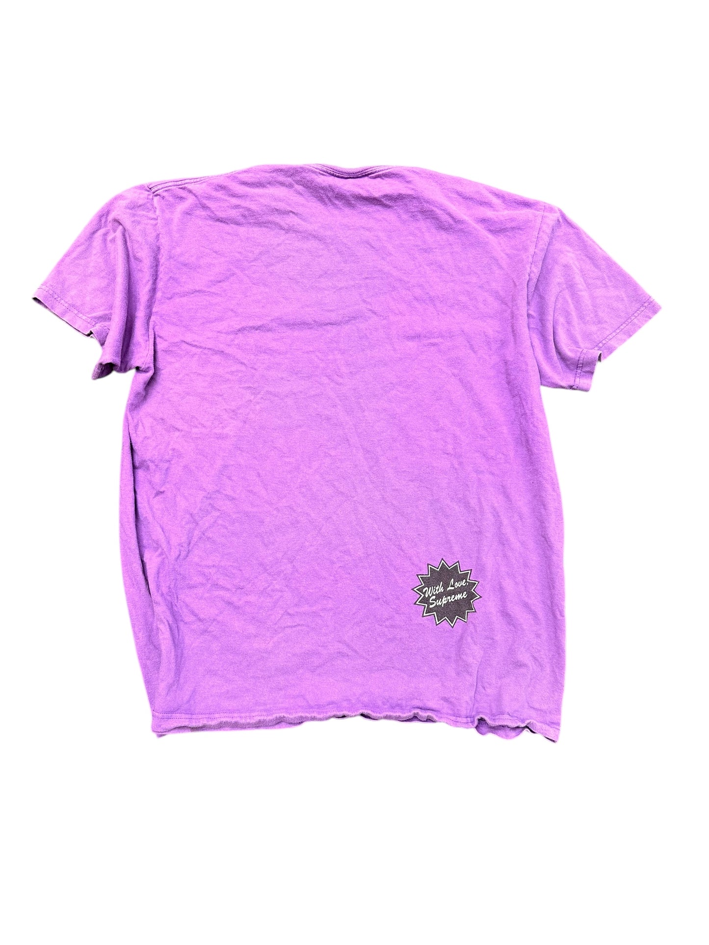 Supreme Pre Owned Anarchy Lavender Tee Size M