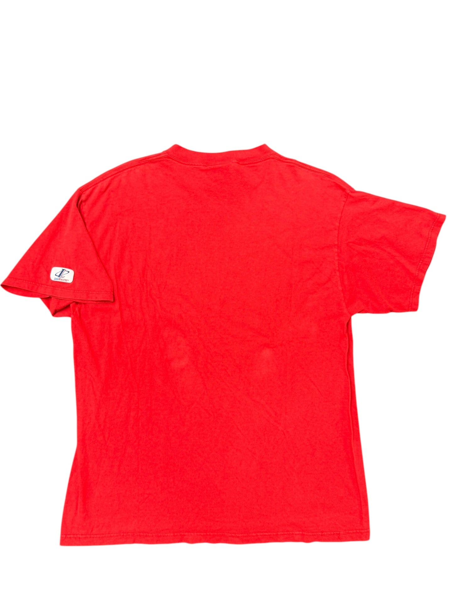 Vintage Tampa Bay Buccaneers Logo Athletic 90s Red Tee Size XL