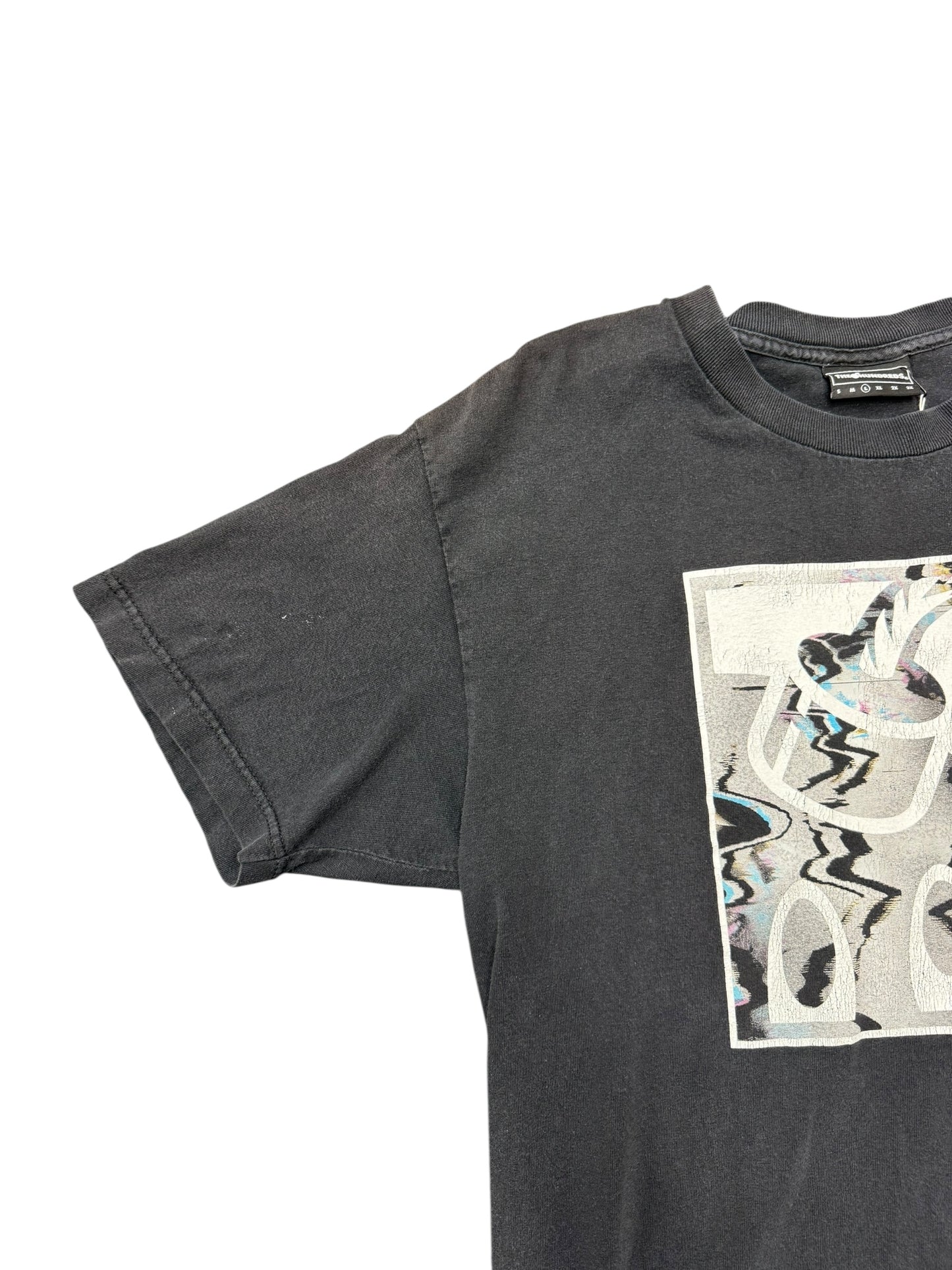The Hundreds Logo/Name Box Graphic Print Tee Size L