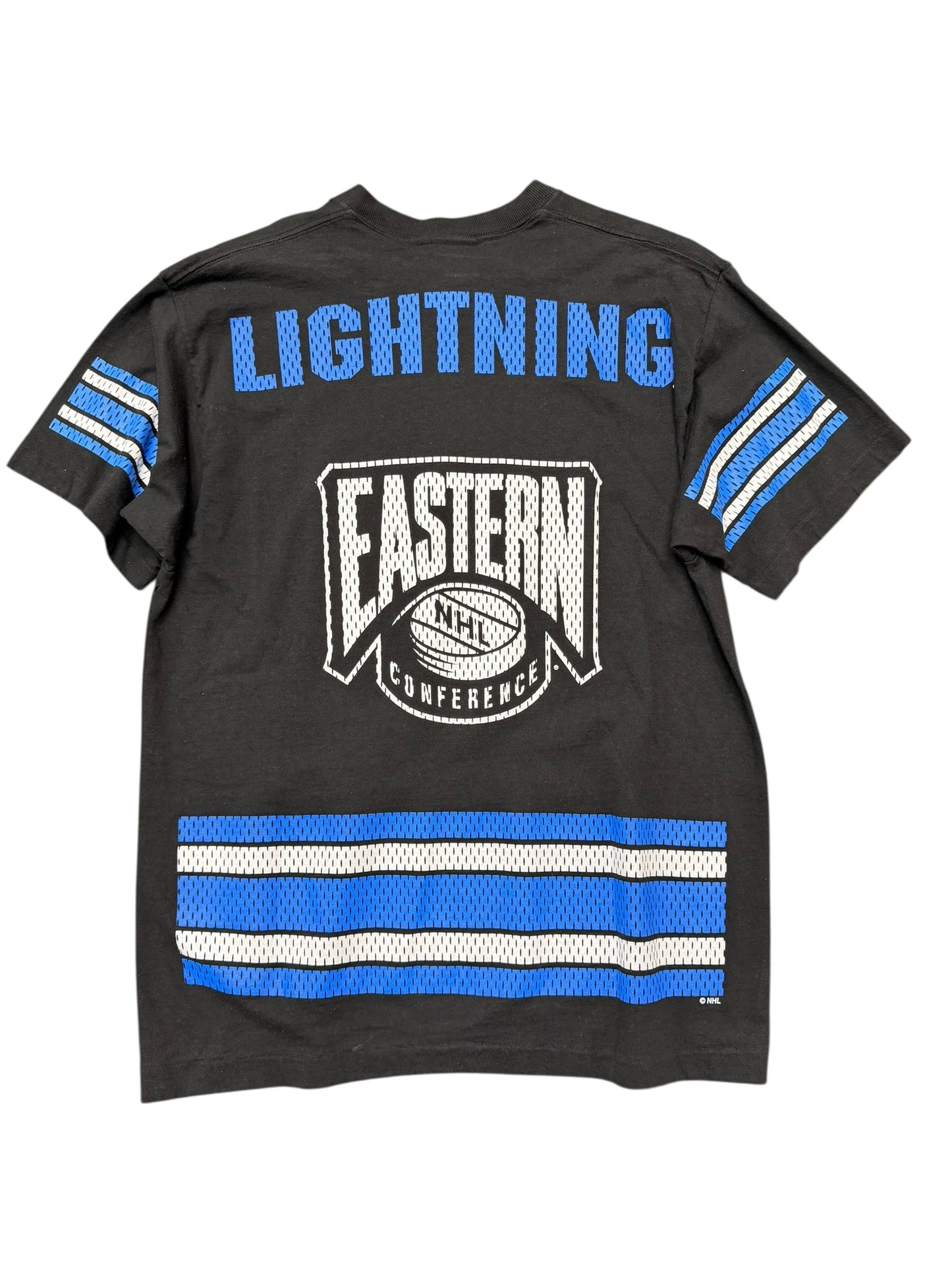 Vintage Tampa Bay Lightning AOP Pro Player Tee Size Large