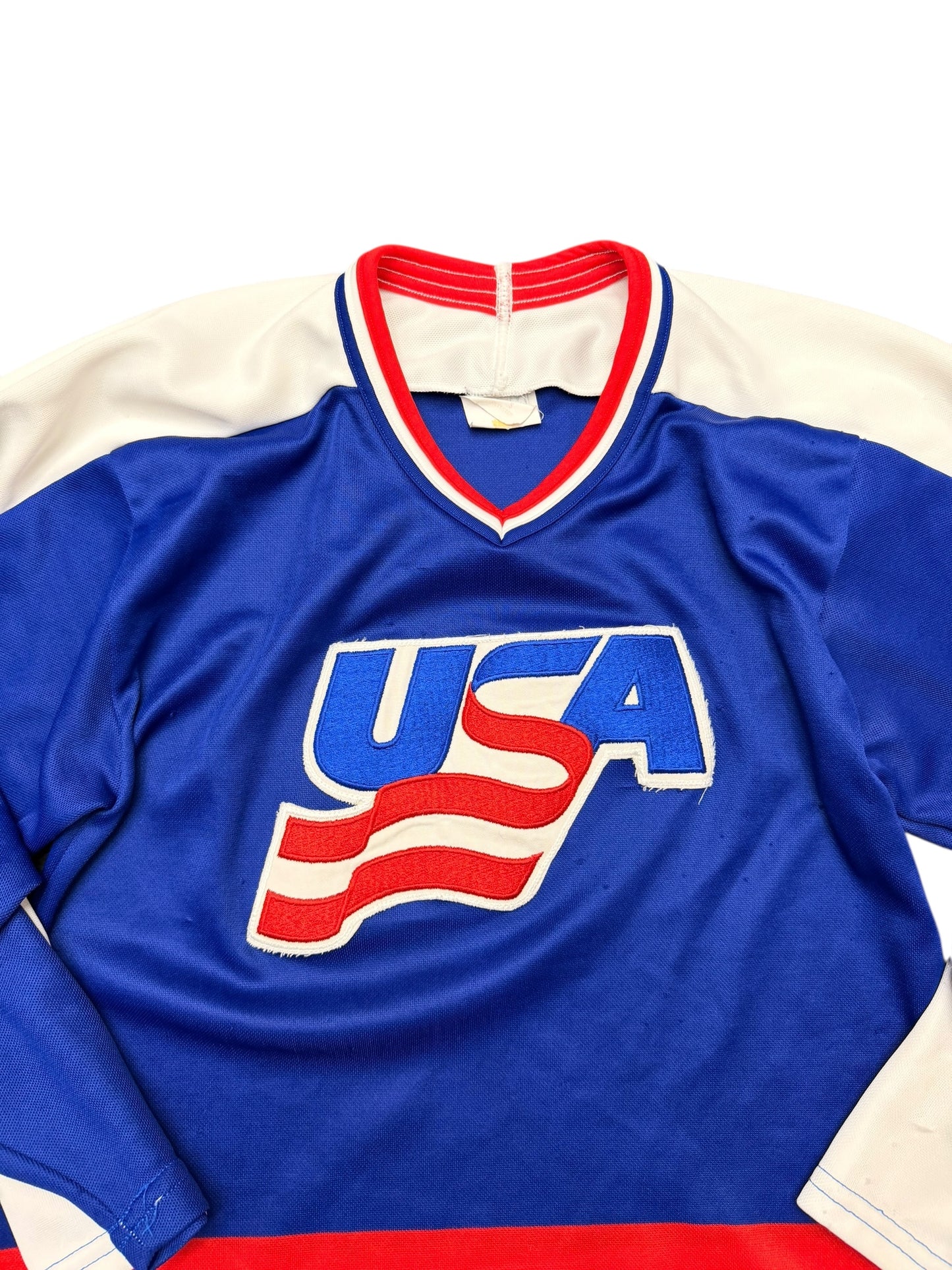 Vintage CCM Team USA Hockey Jersey Size Small