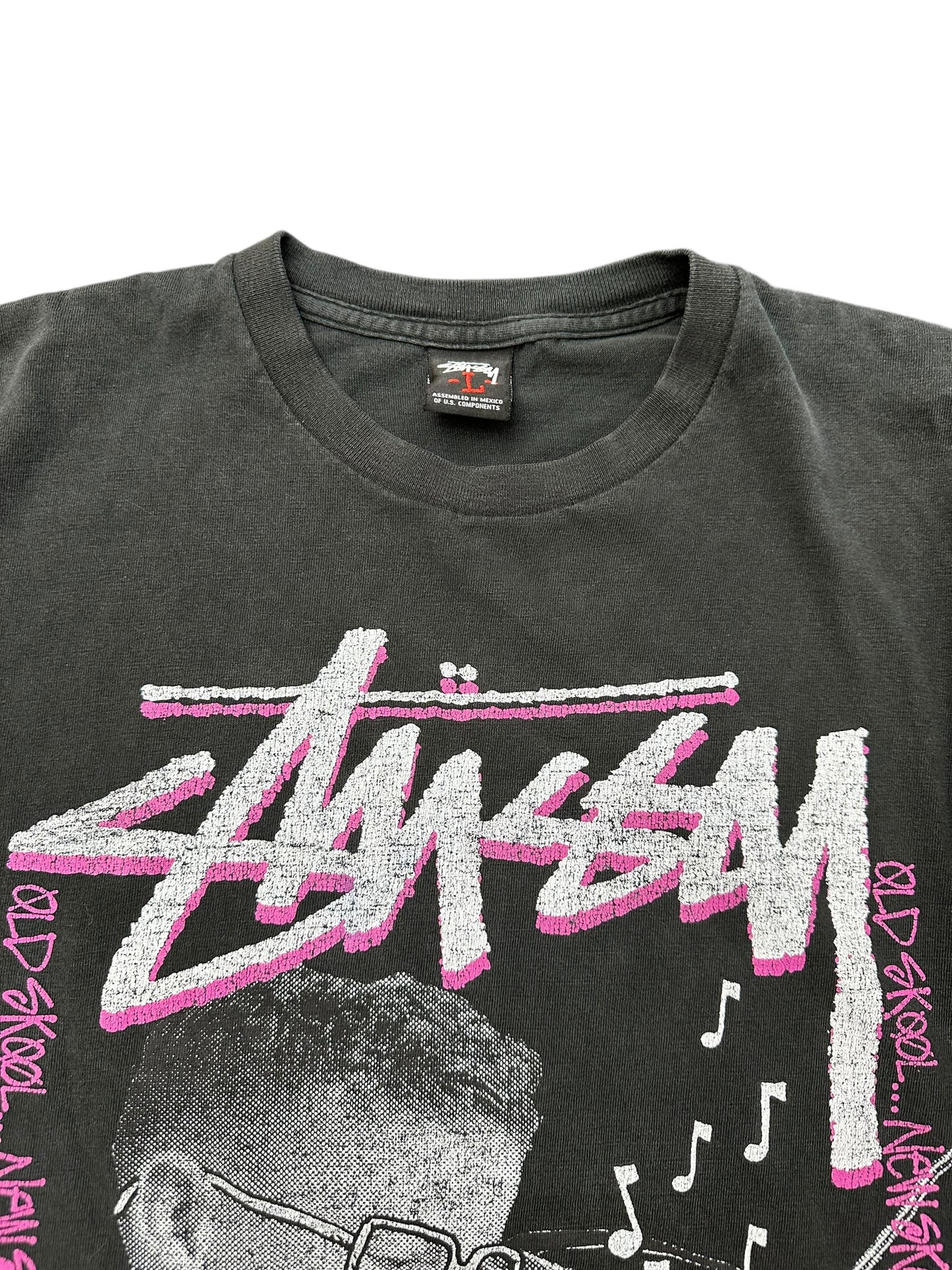 Stussy Old Skool Pre Owned Tee Size L