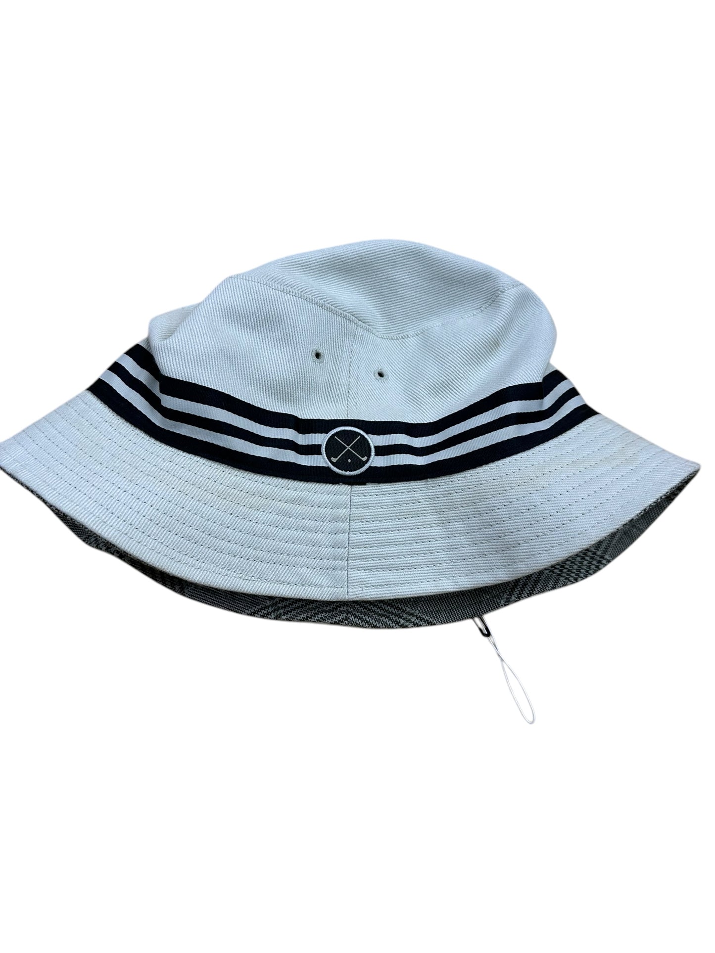 Y2K Nike Reversible Golf and Swoosh Embroidered Bucket Hat