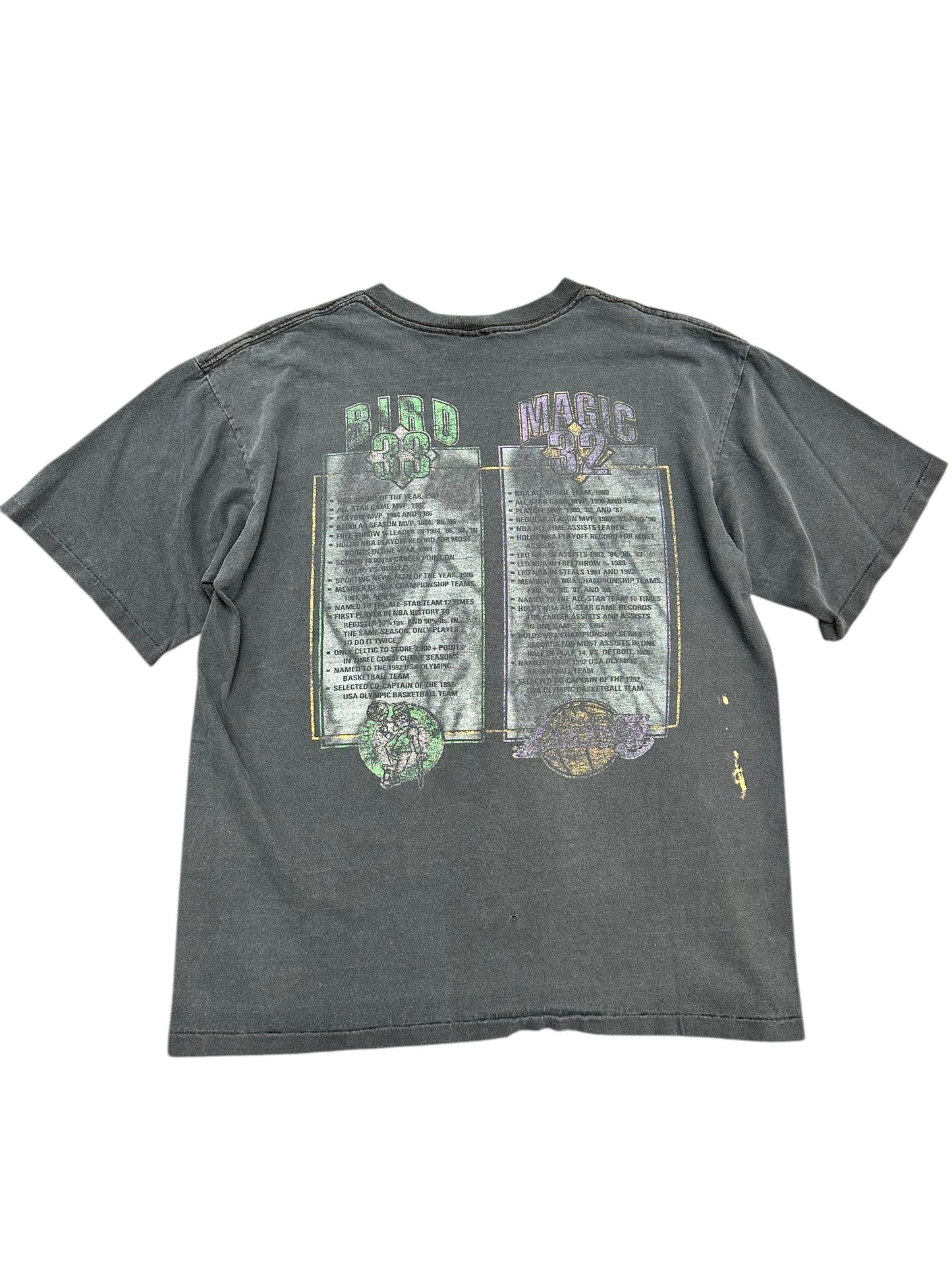 Vintage 90s Faded Bird vs Magic Barcelona Tee Size L