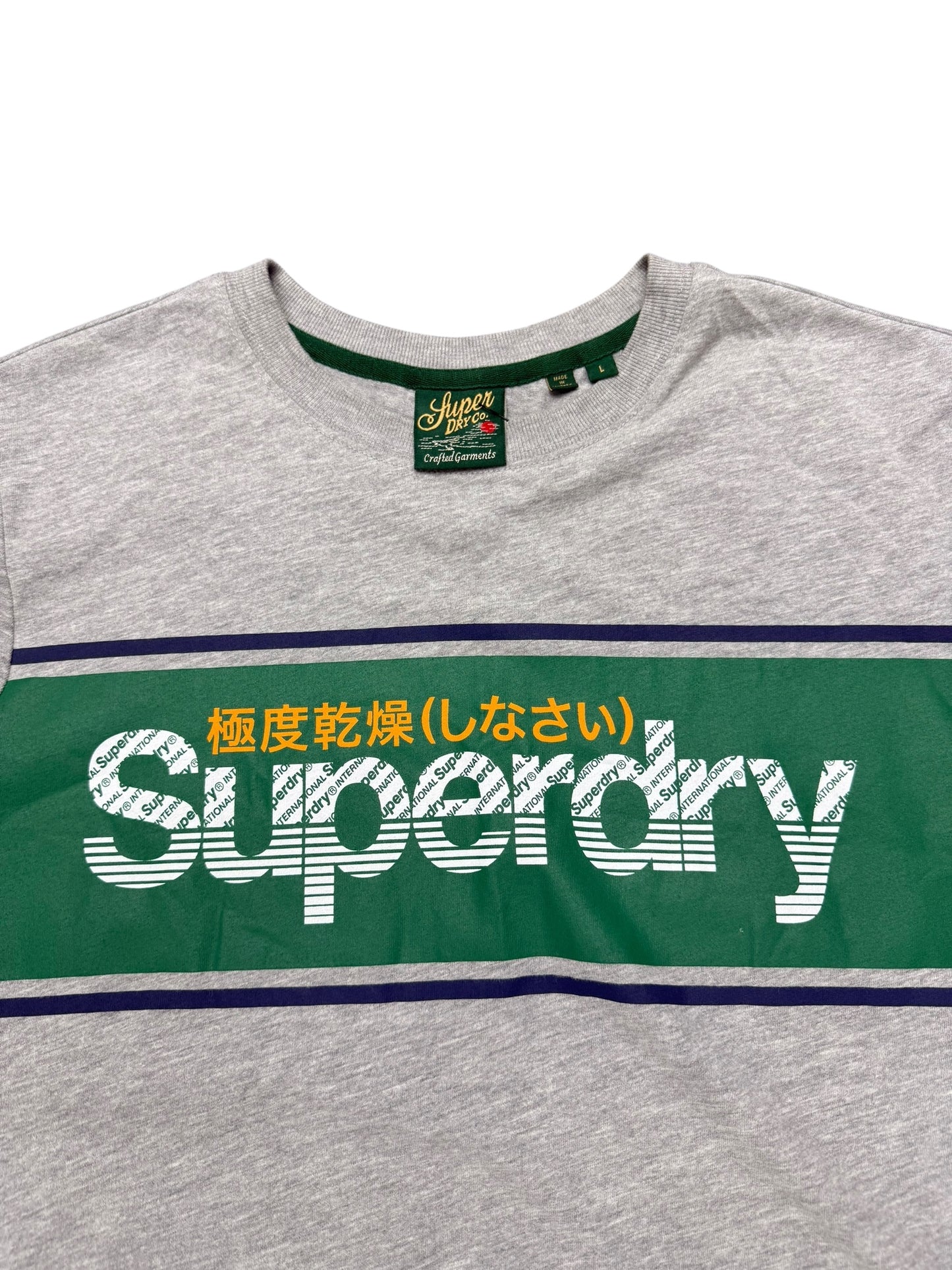 Super Dry Co. Japanese Street Sign Tee Size L