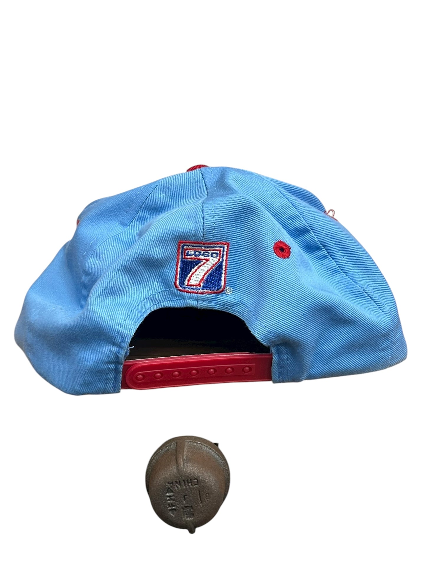 Vintage 90’s Houston Oilers Twill Embroidered Snapback Hat