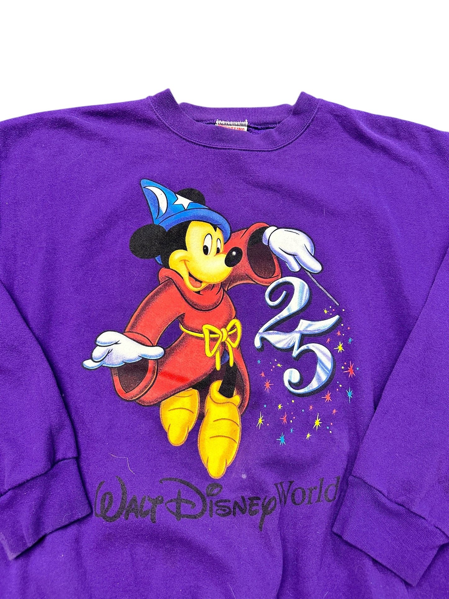 Vintage Walt Disney 25 Years of Magic Purple Crewneck Size XL