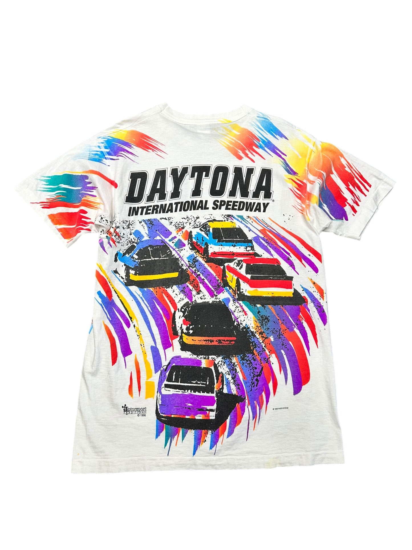 Vintage 1996 Winston Cup Series Pastel AOP Size Large