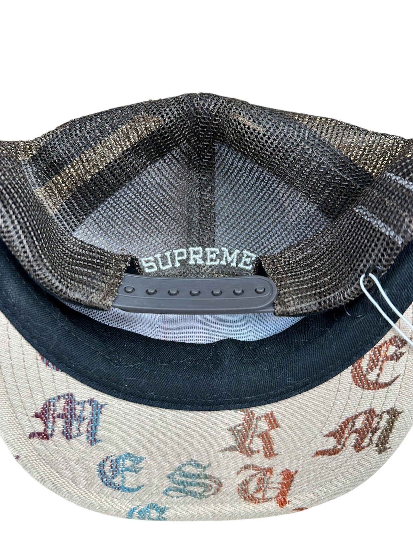 Supreme Gradient Jaquard Trucker Mesh SnapBack