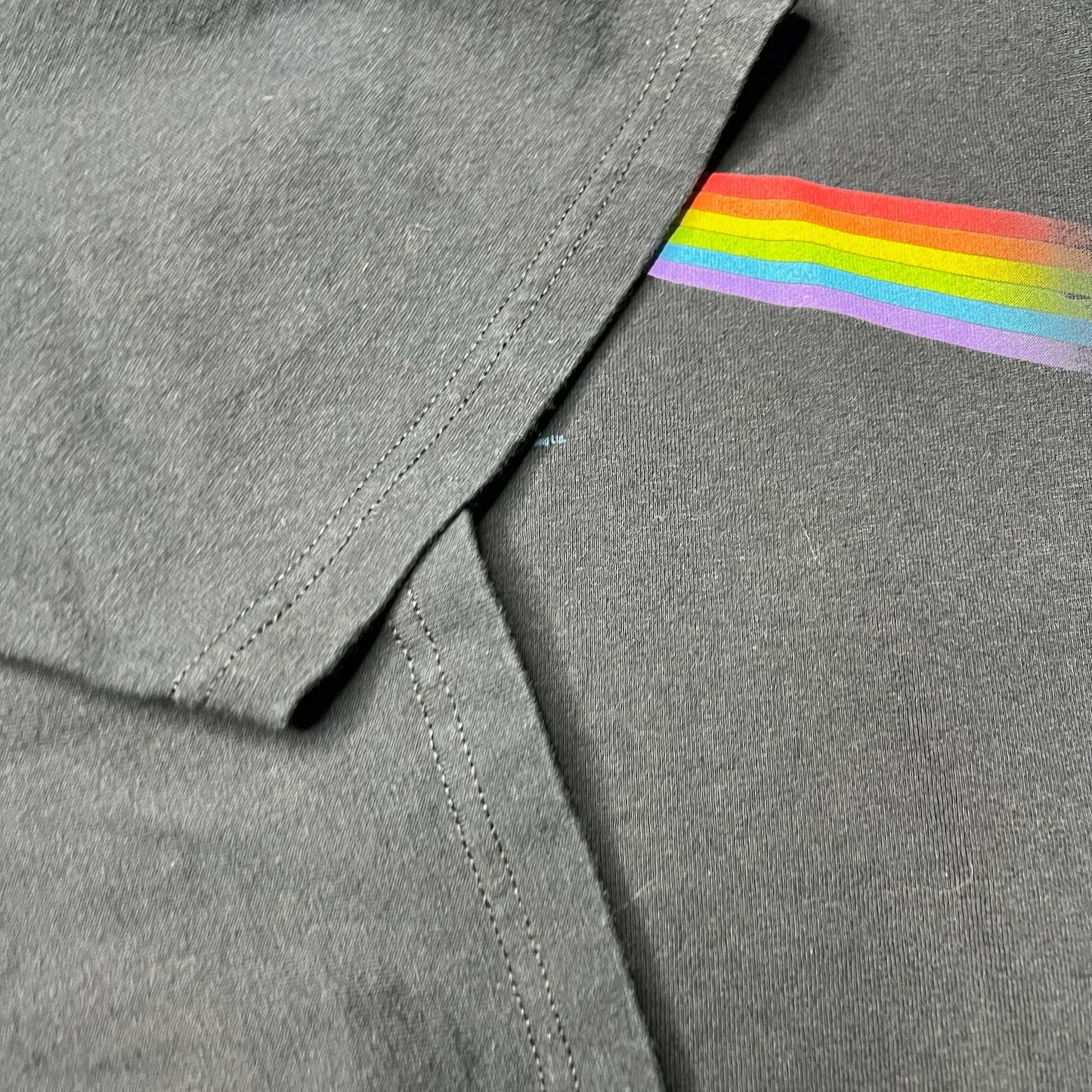 Vintage 1996 Pink Floyd Dark Side of the Moon album promo front and back graphic tee