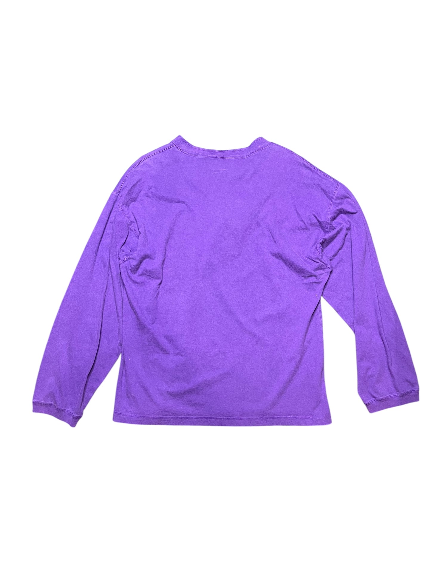 Vintage 90s Disney Seven Dwarfs Embroidered Quarter Button Up Long Sleeve Tee Size XL