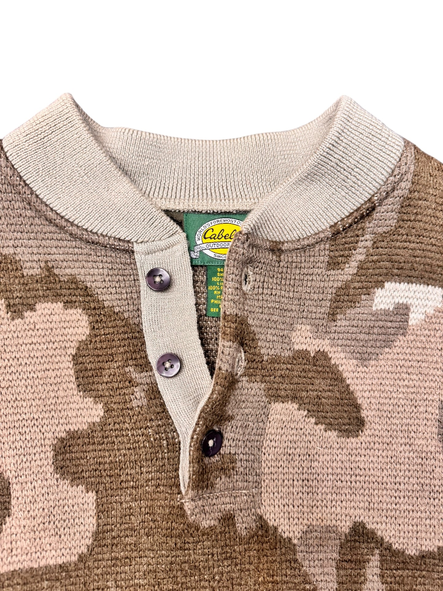 CABELAS OUTDOOR PULLOVER SZ L