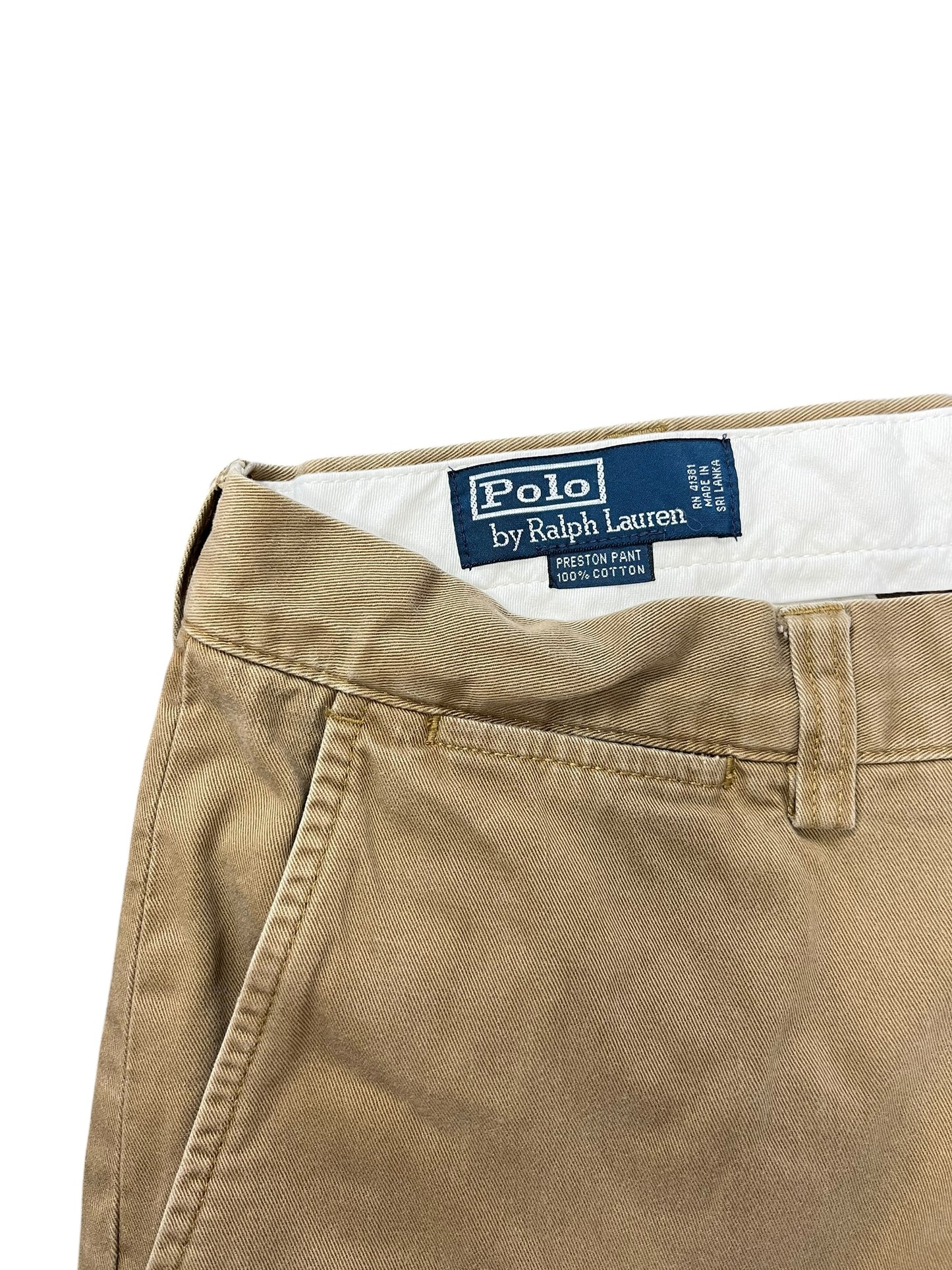 Polo Ralph Lauren Light Brown Preston Pants 35x32