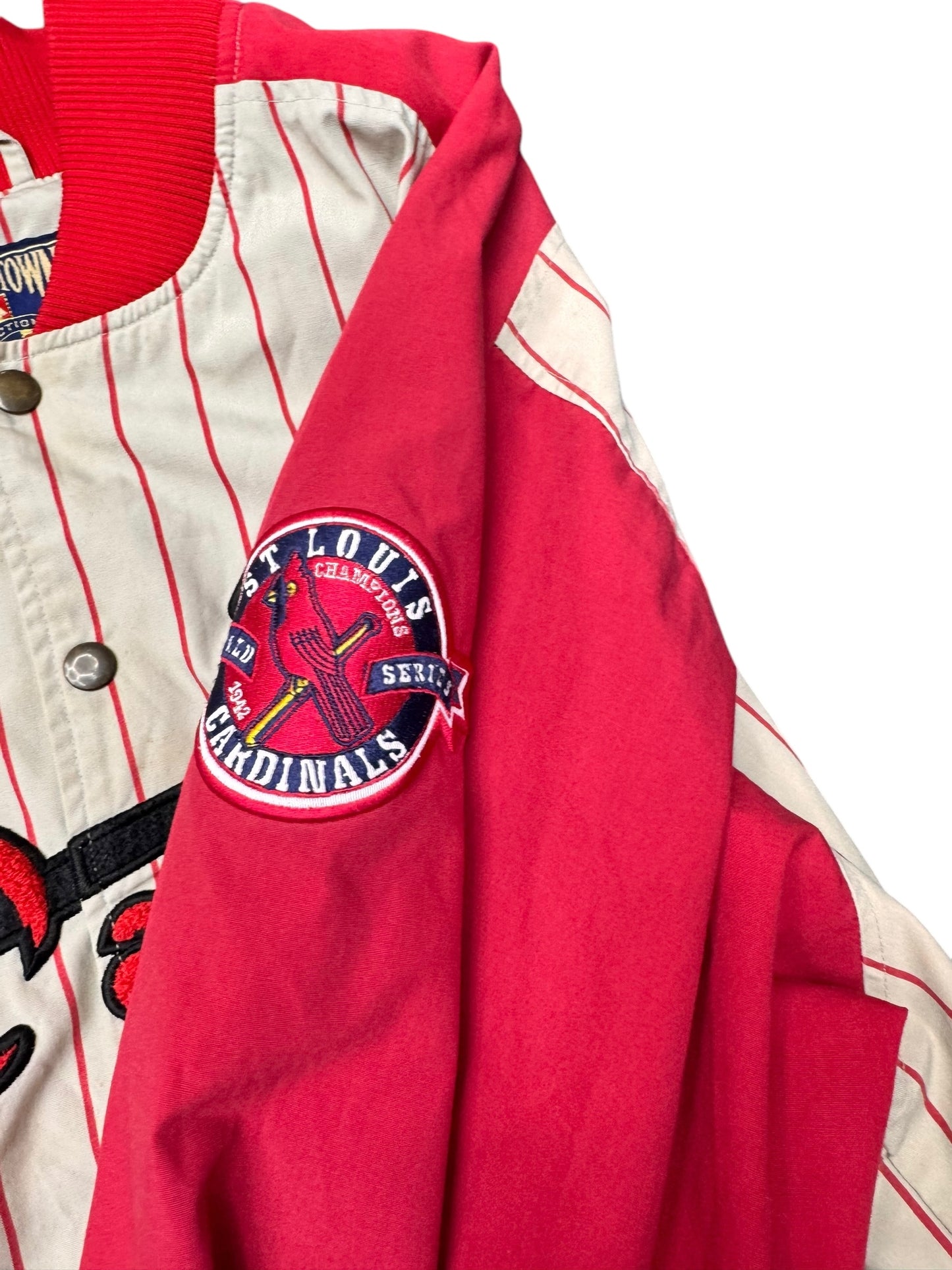 VINTAGE CARDINALS COOPERSTOWN JACKET XXL