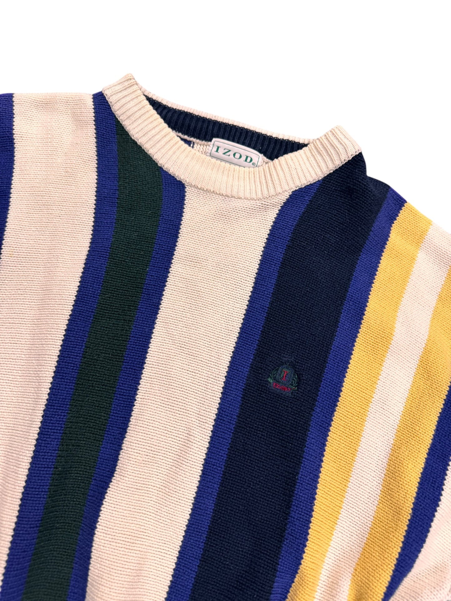 Vintage IZOD Knit Sweater Sz L