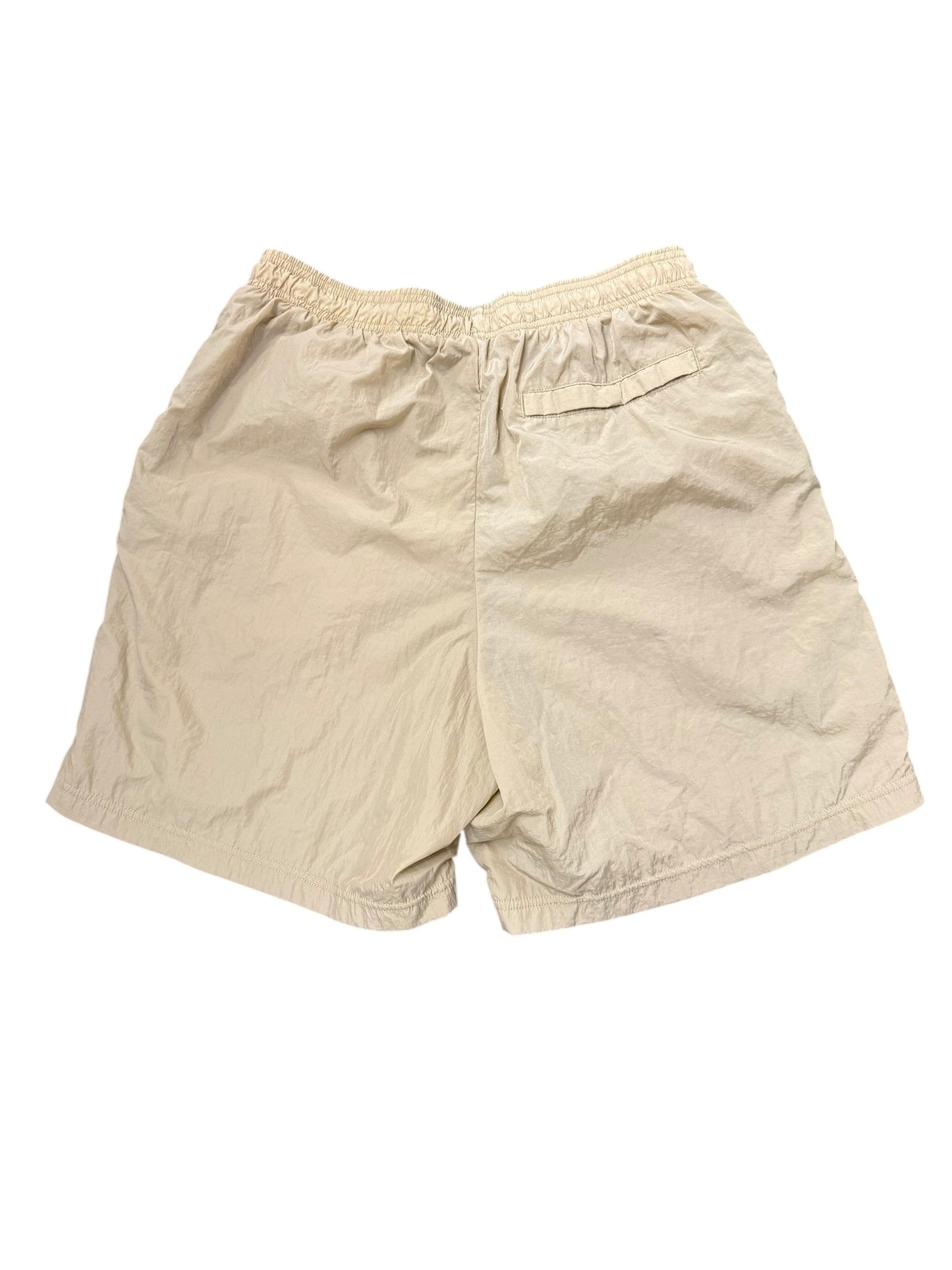 Contemporary Champion Embroidered Tan Running/Swim Shorts Size L