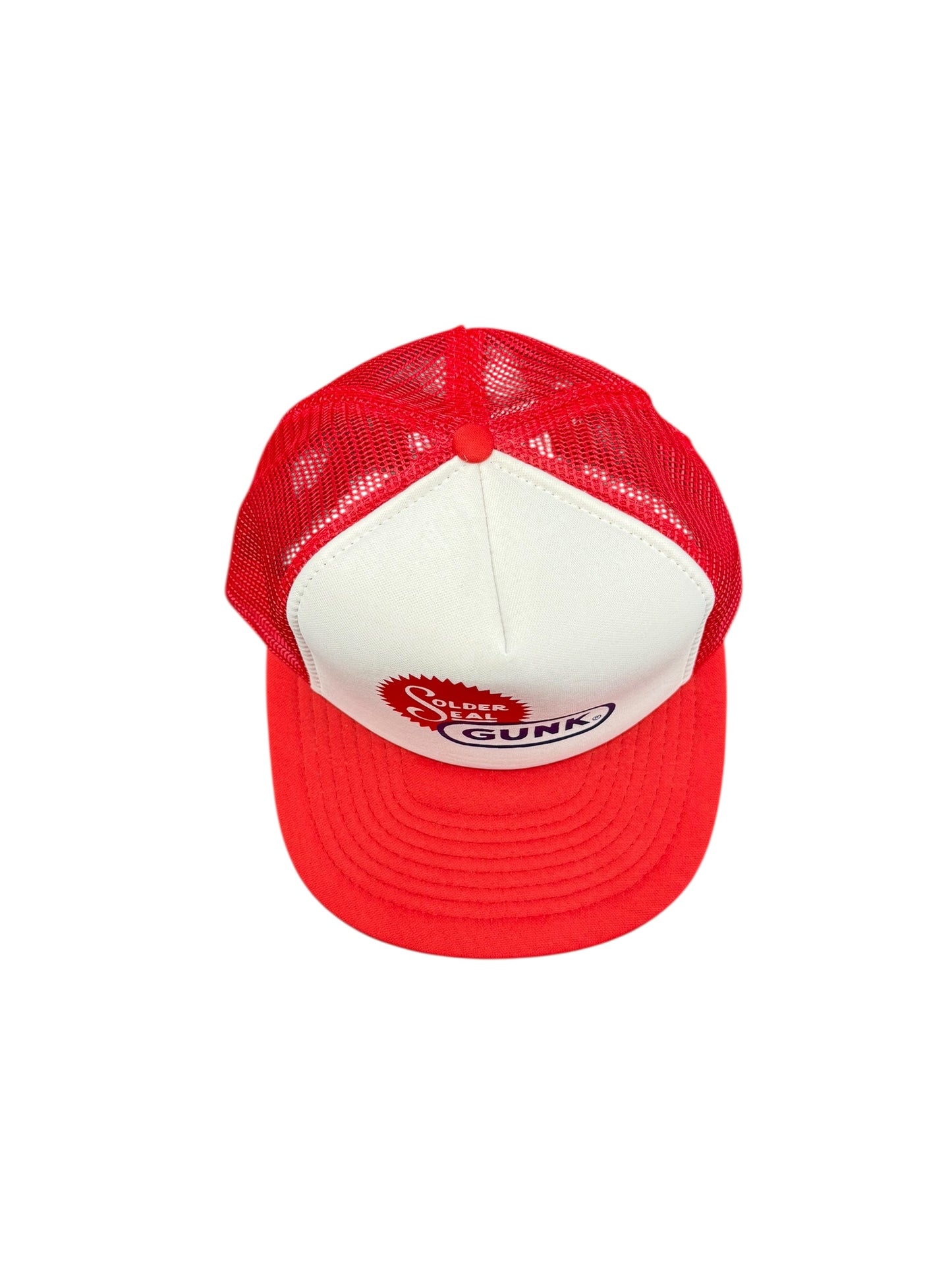 Vintage 80s Trucker Mesh Snapback Hat