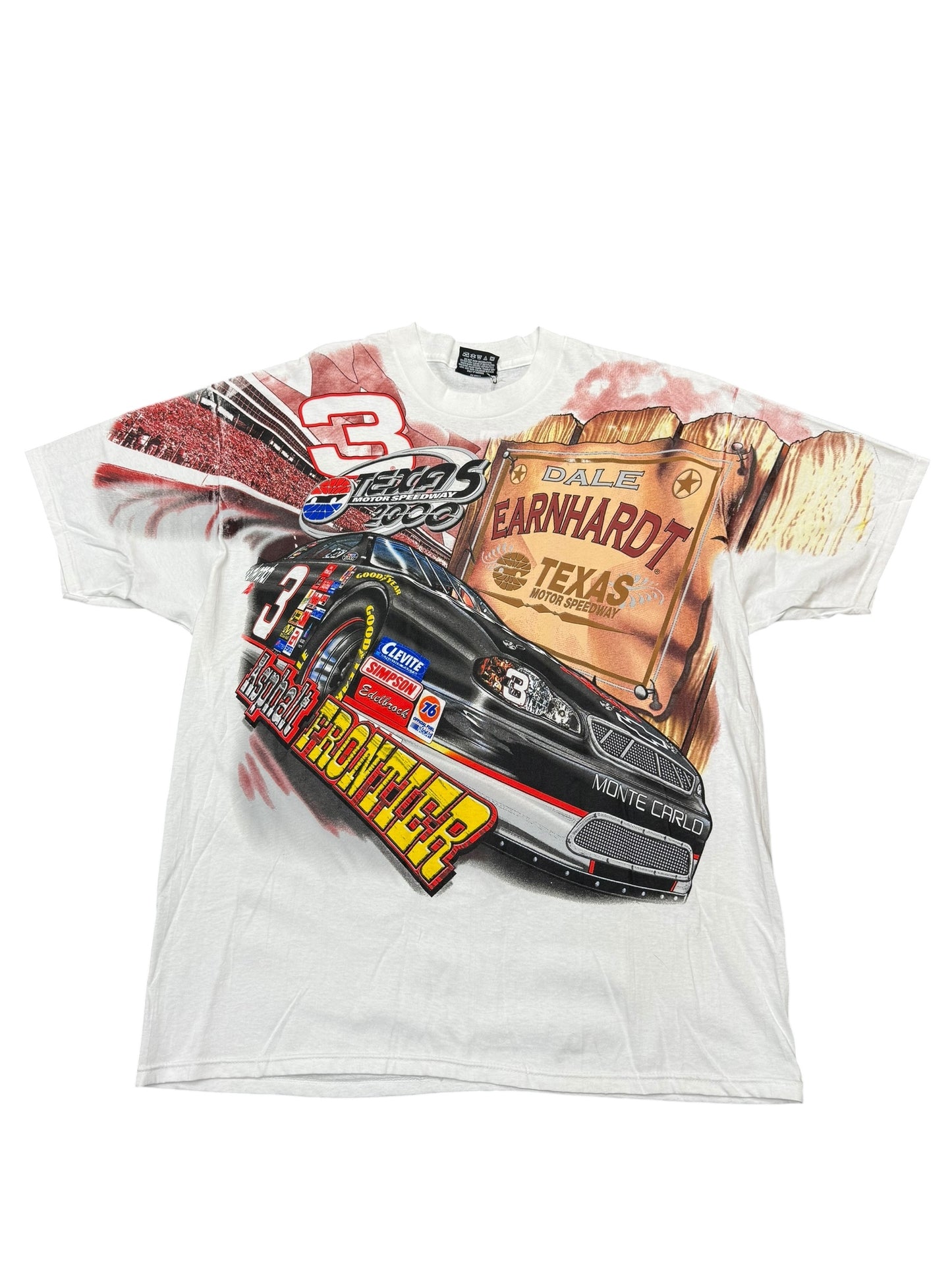 Deadstock Dale SR AOP Texas Speedway Tee Size XL