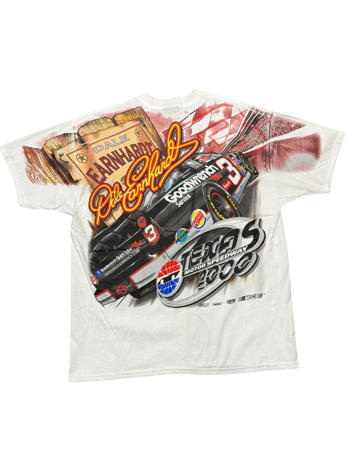 Deadstock Dale SR AOP Texas Speedway Tee Size XL