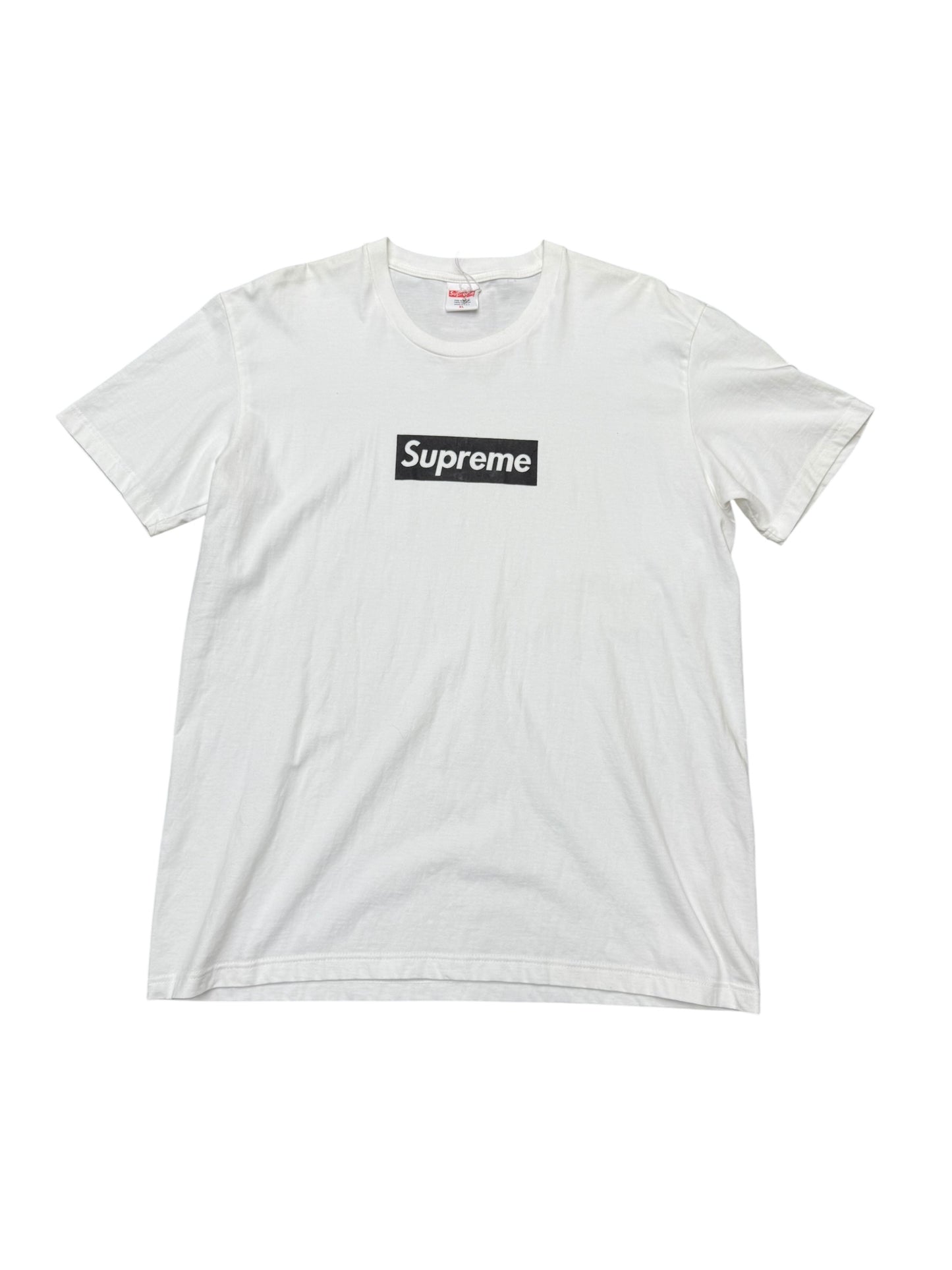 Supreme SS16 Paris Box Logo 'bonjour madame' Tee Size XL