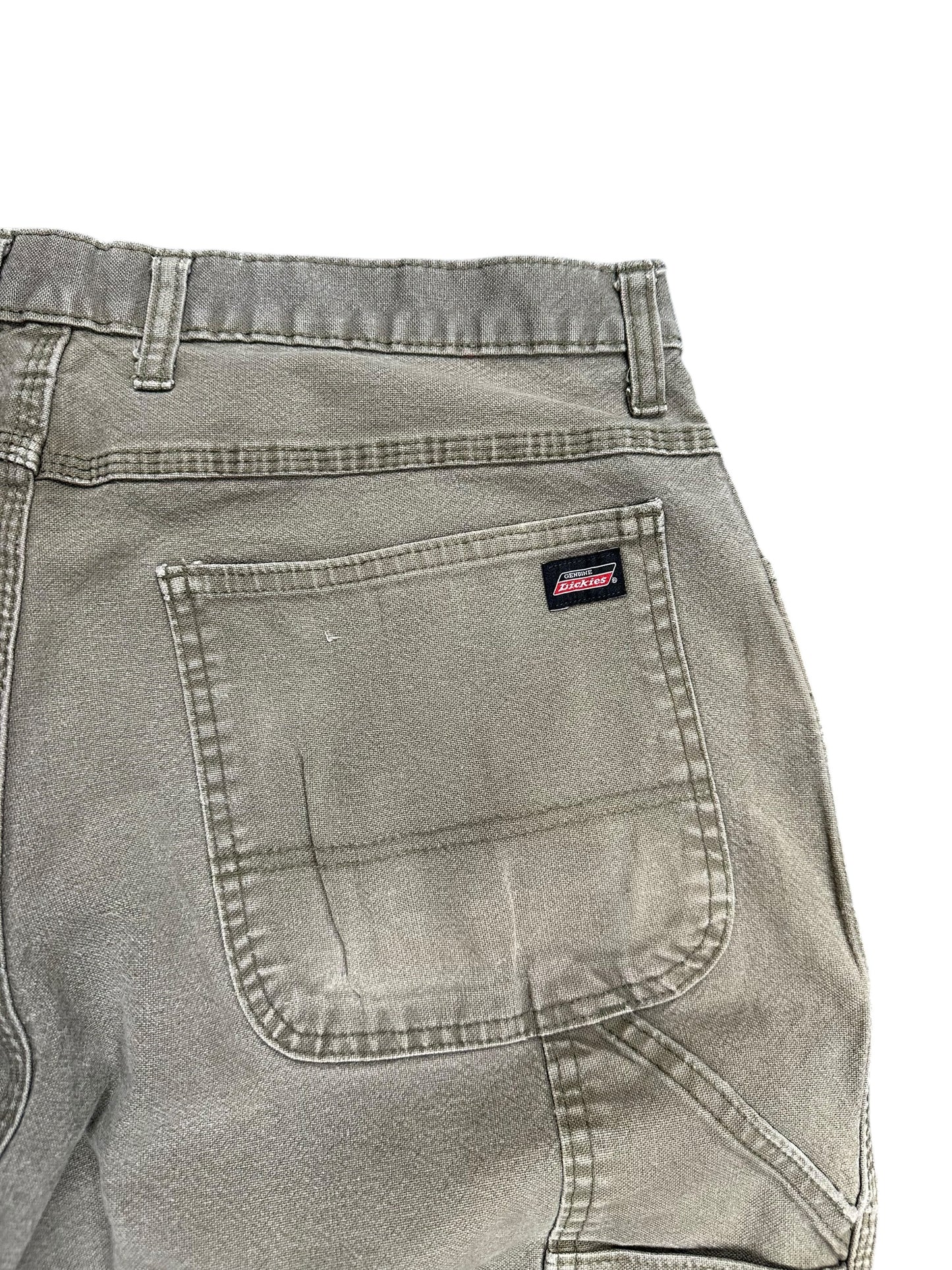 Dickies Forrest Green Light Canvas Pants Size 34 x 30