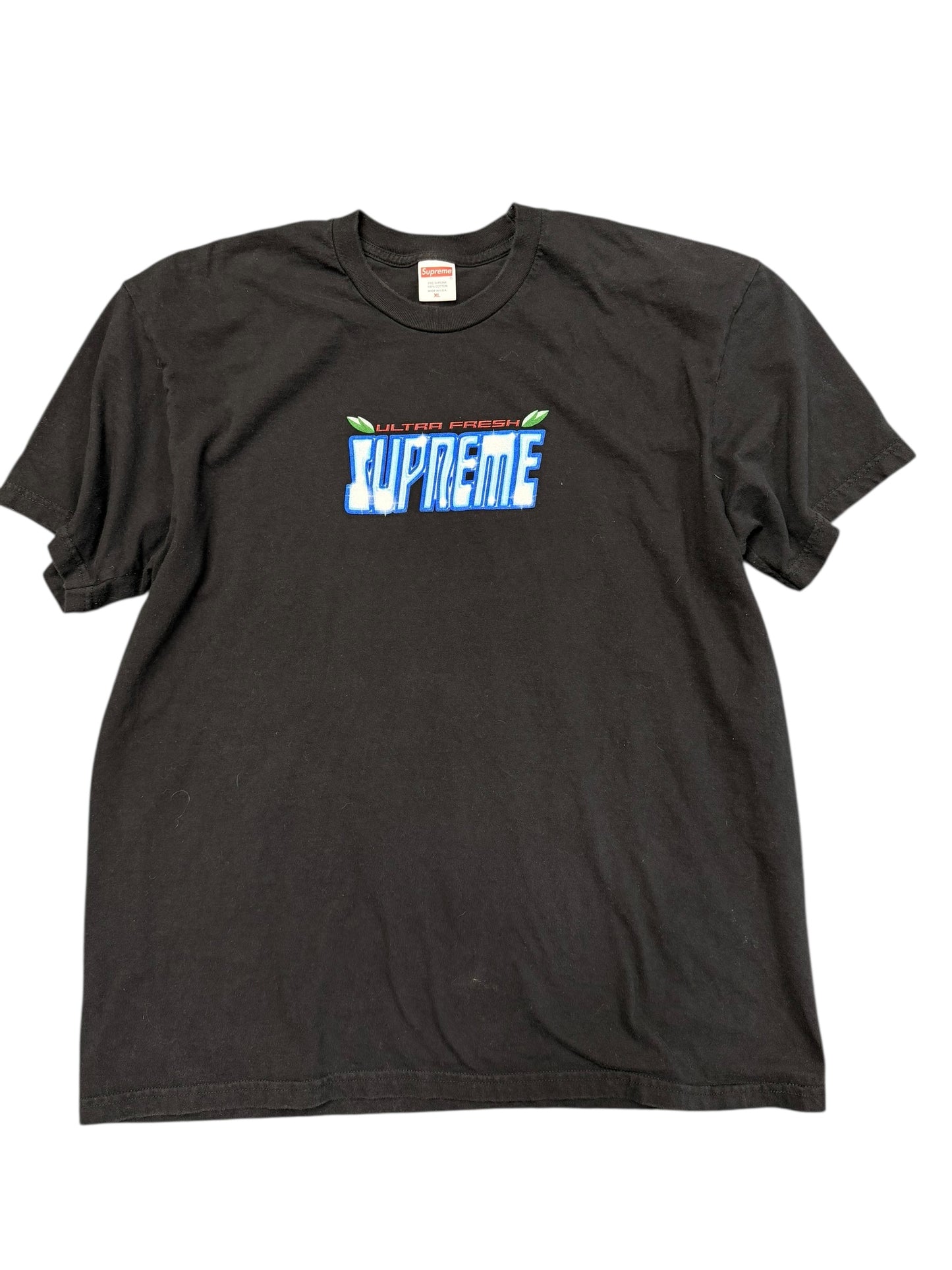 Supreme Ultra Fresh Tee Black Pre Owned size XL