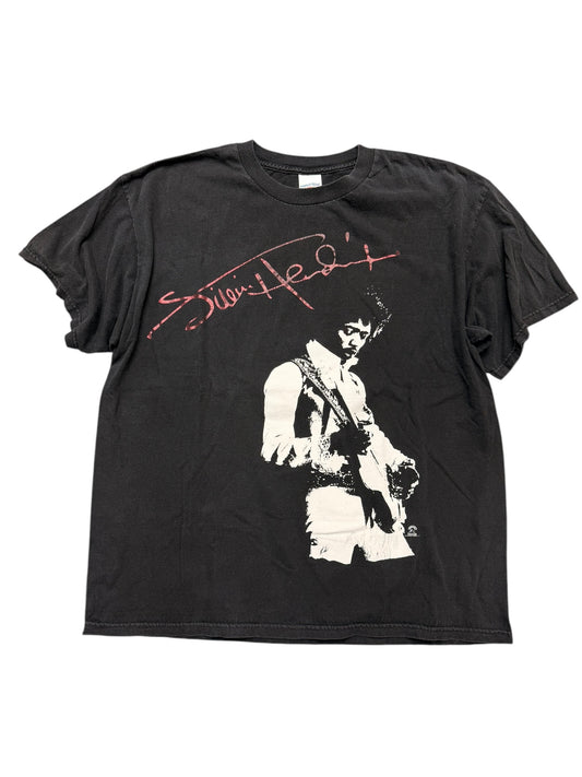 Y2K Jimi Hendrix Silhouette Band Tee Size XL