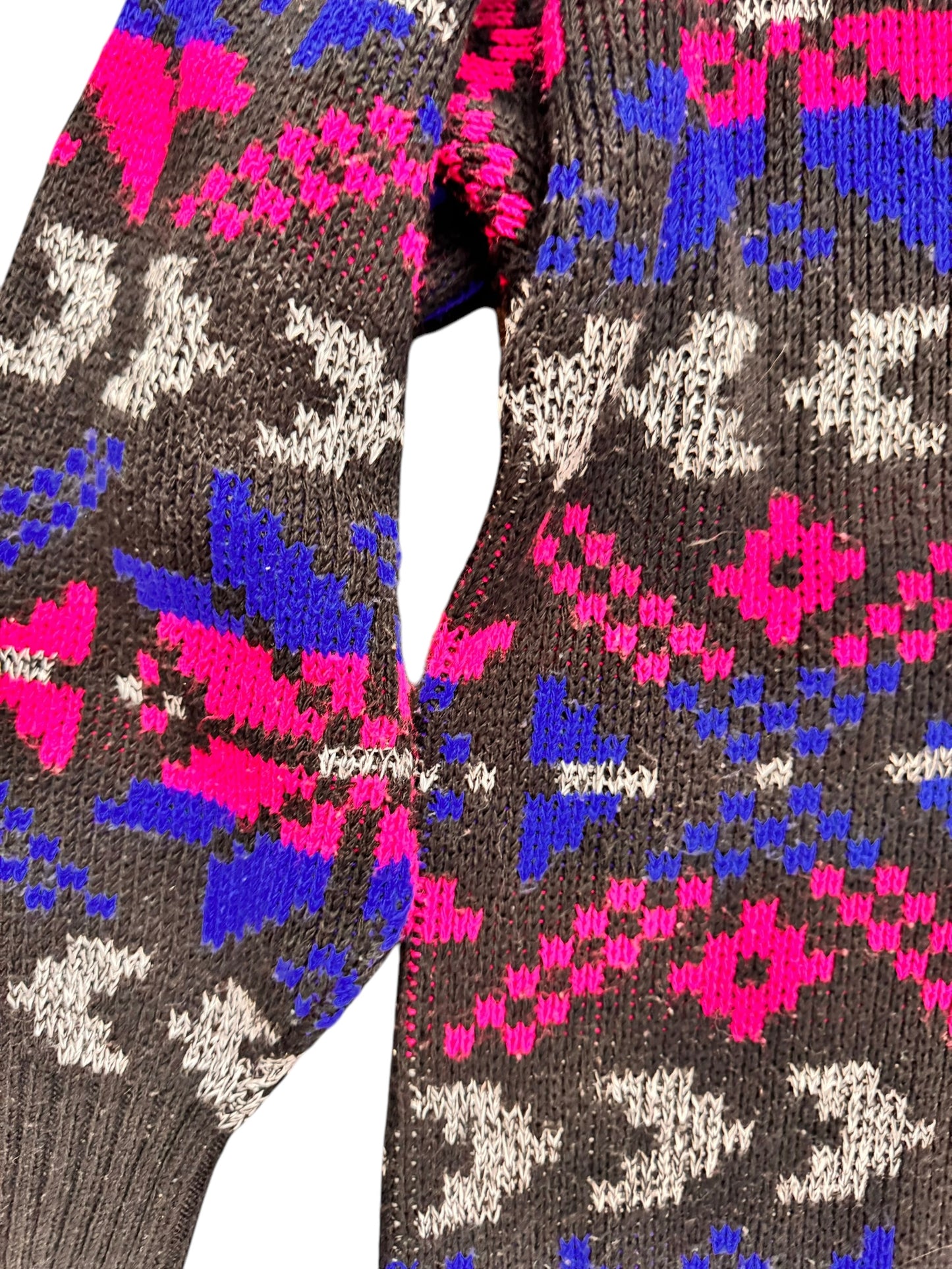 Vintage Multi-Colored Sweater Sz S women’s