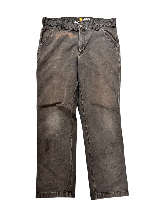 BLACK CARHARTT PANTS 36x32