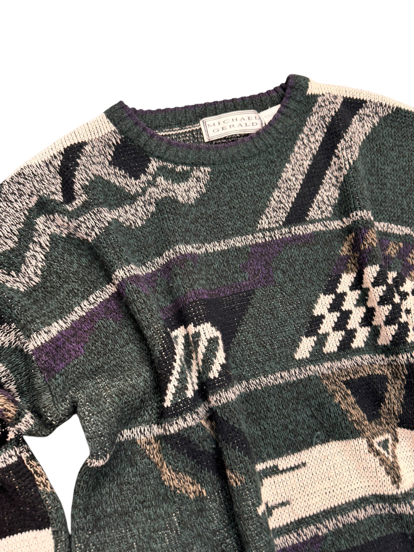 Vintage 80s Sweater Sz L