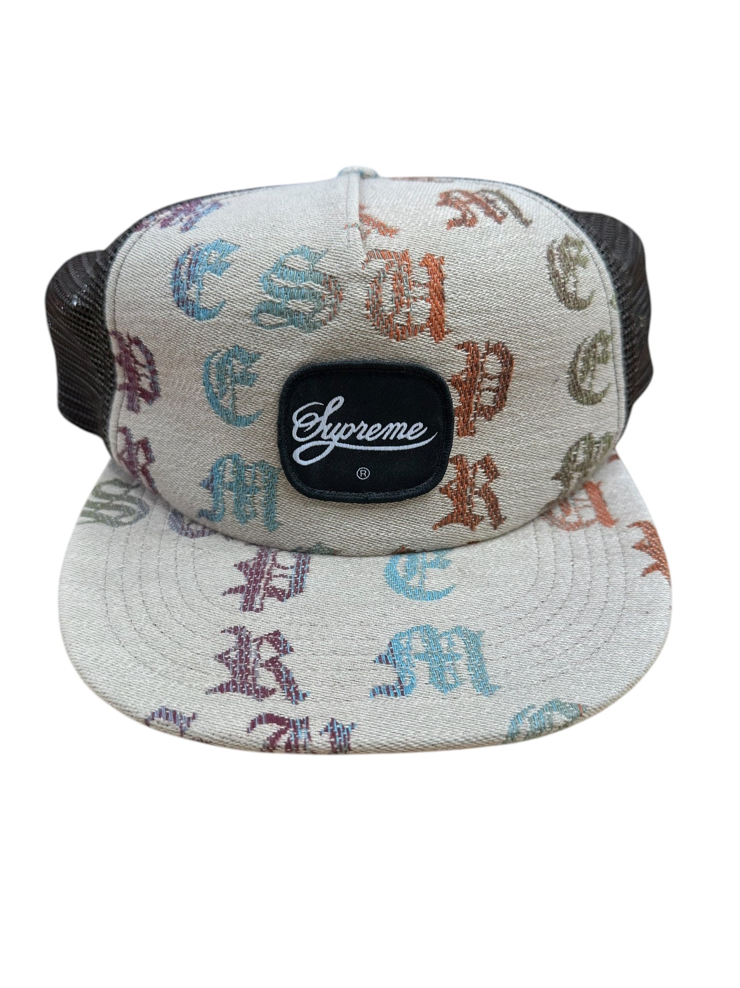 Supreme Gradient Jaquard Trucker Mesh SnapBack