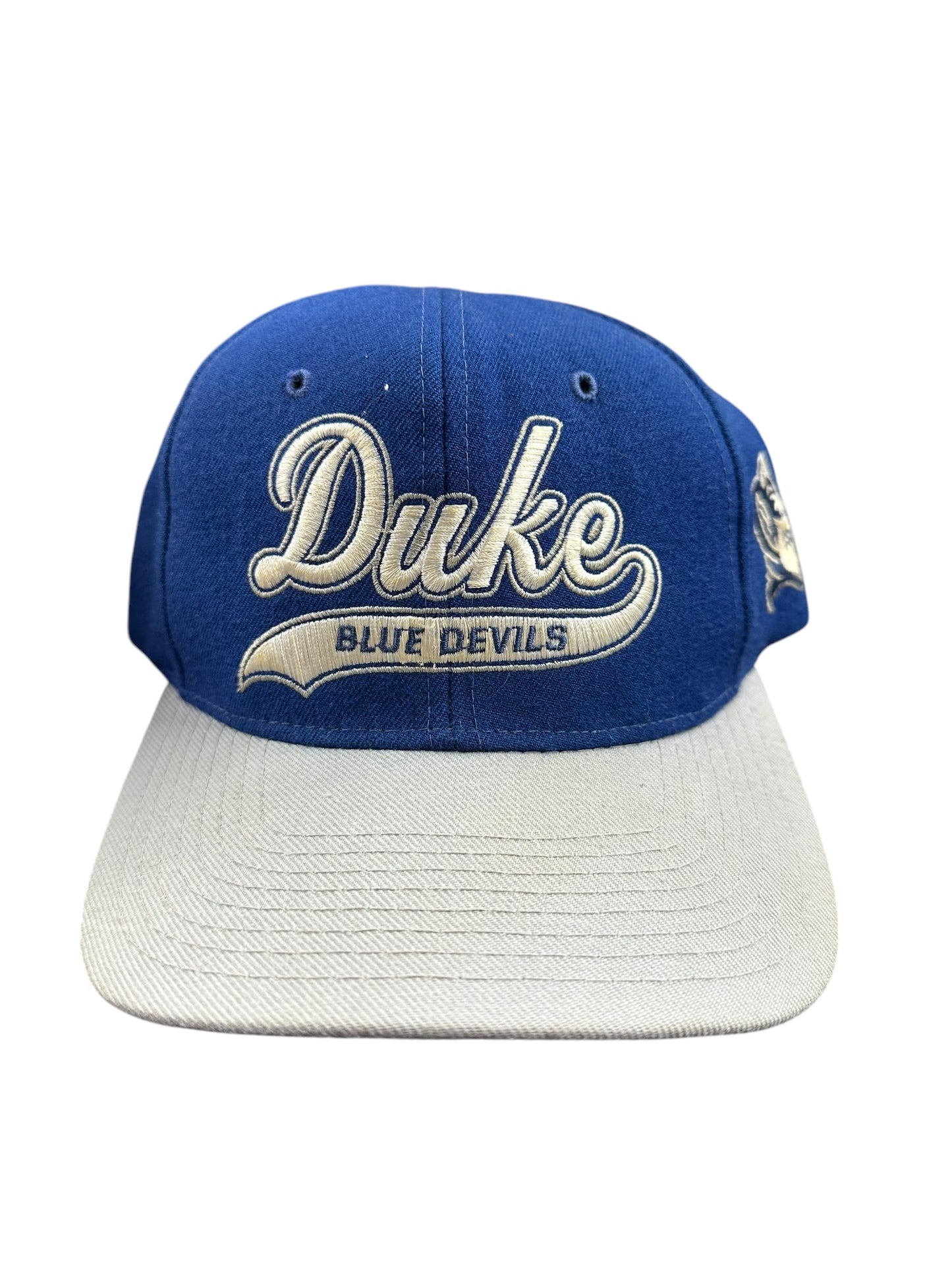 Vintage Duke University Blue Devils Wool Green Bill Starter Hat SnapBack