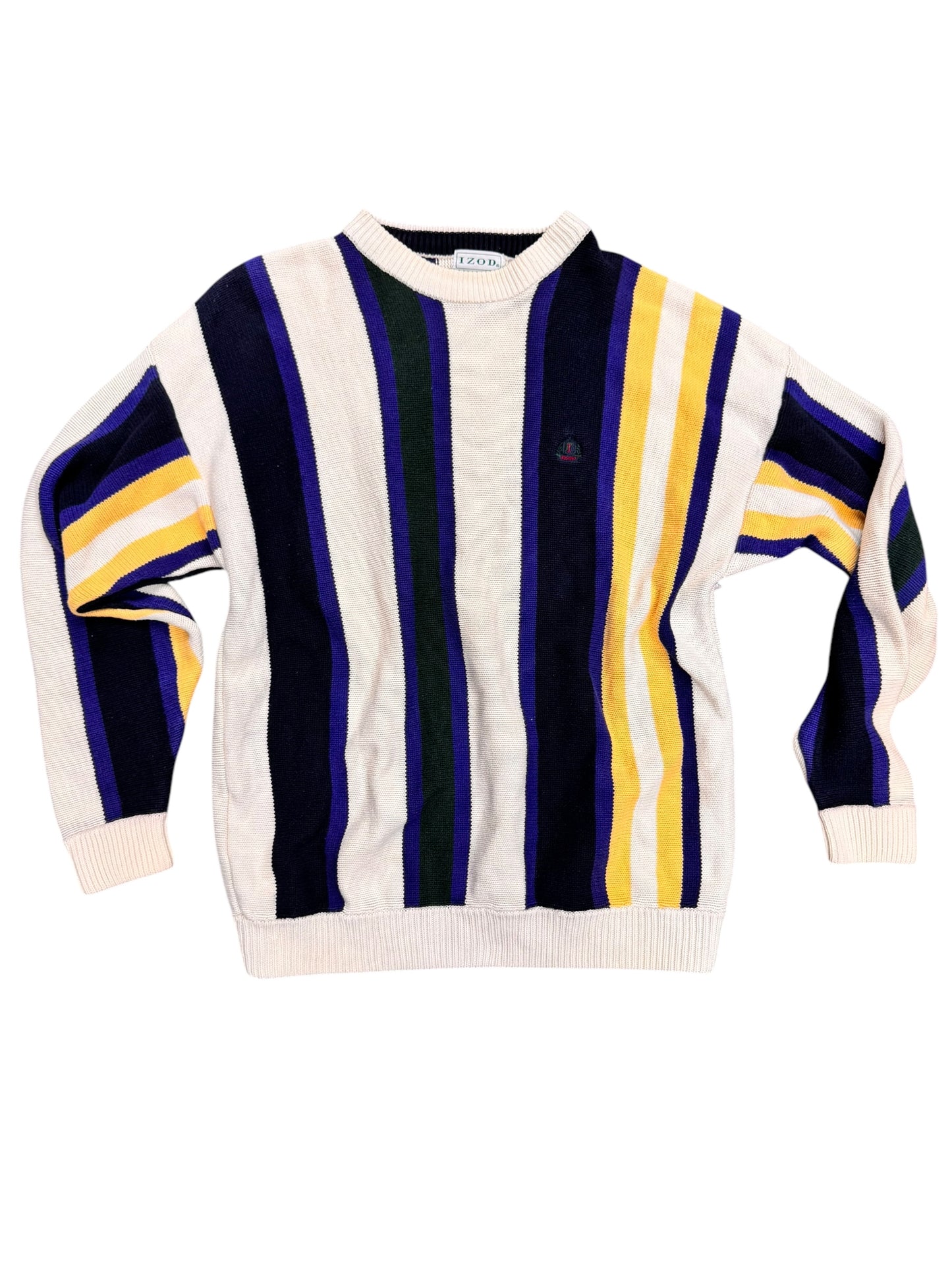 Vintage IZOD Knit Sweater Sz L