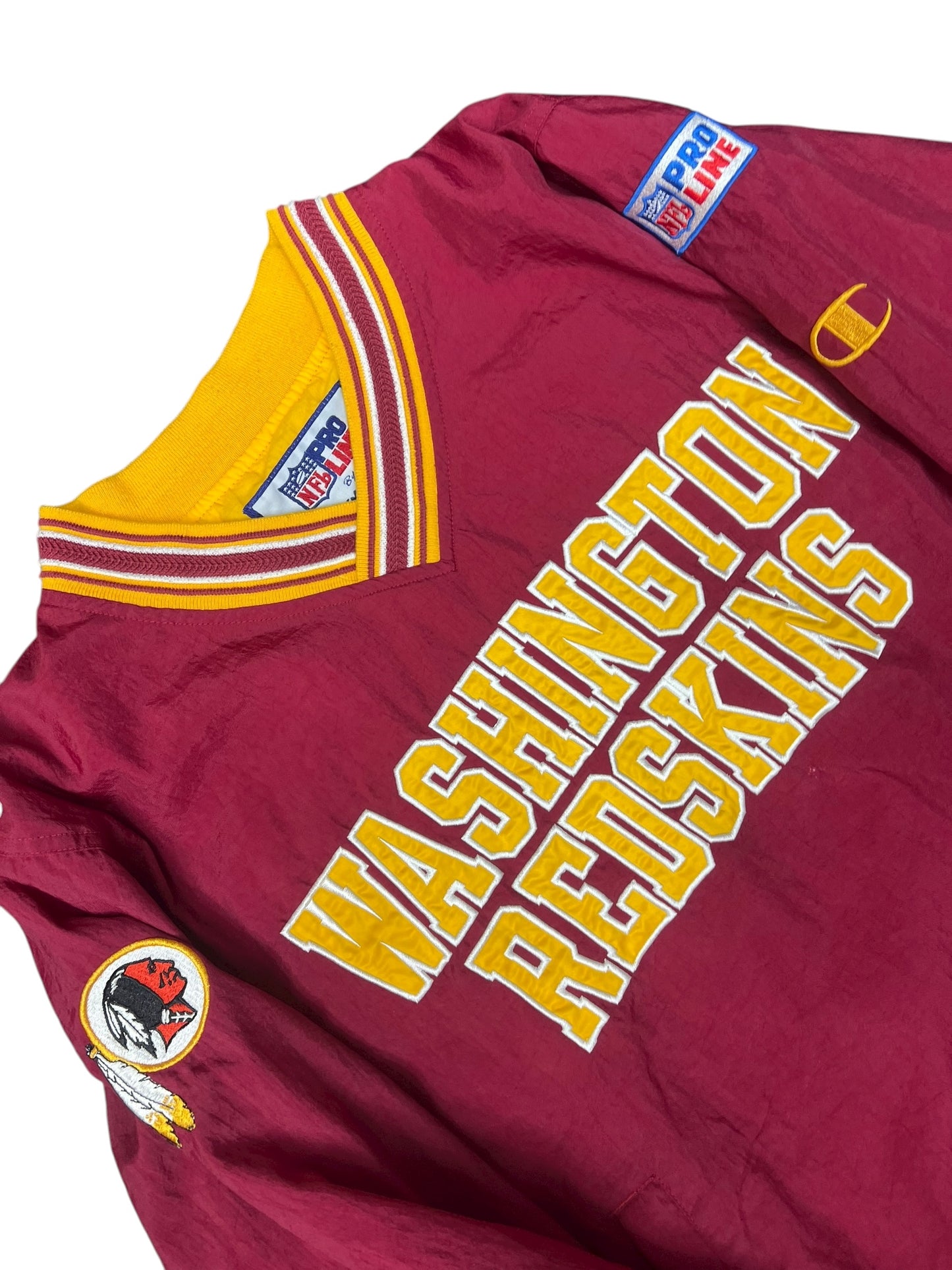 Vintage Pro Line Washington Redskins pullover Size Large