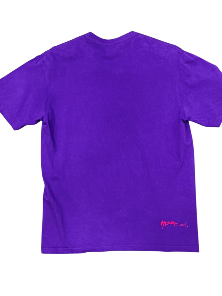 Supreme Ralph Steadman Purple Skull Graphic Tee Size M